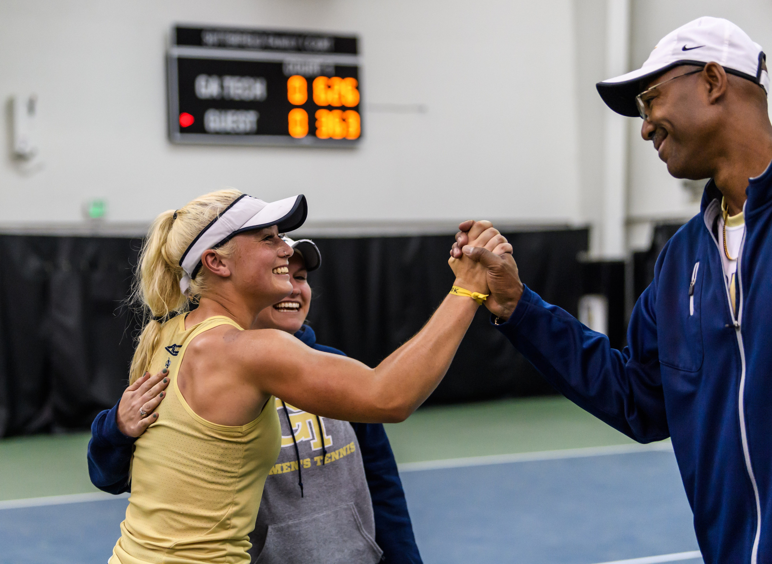 Coach Rodney Harmon, Paige Hourigan