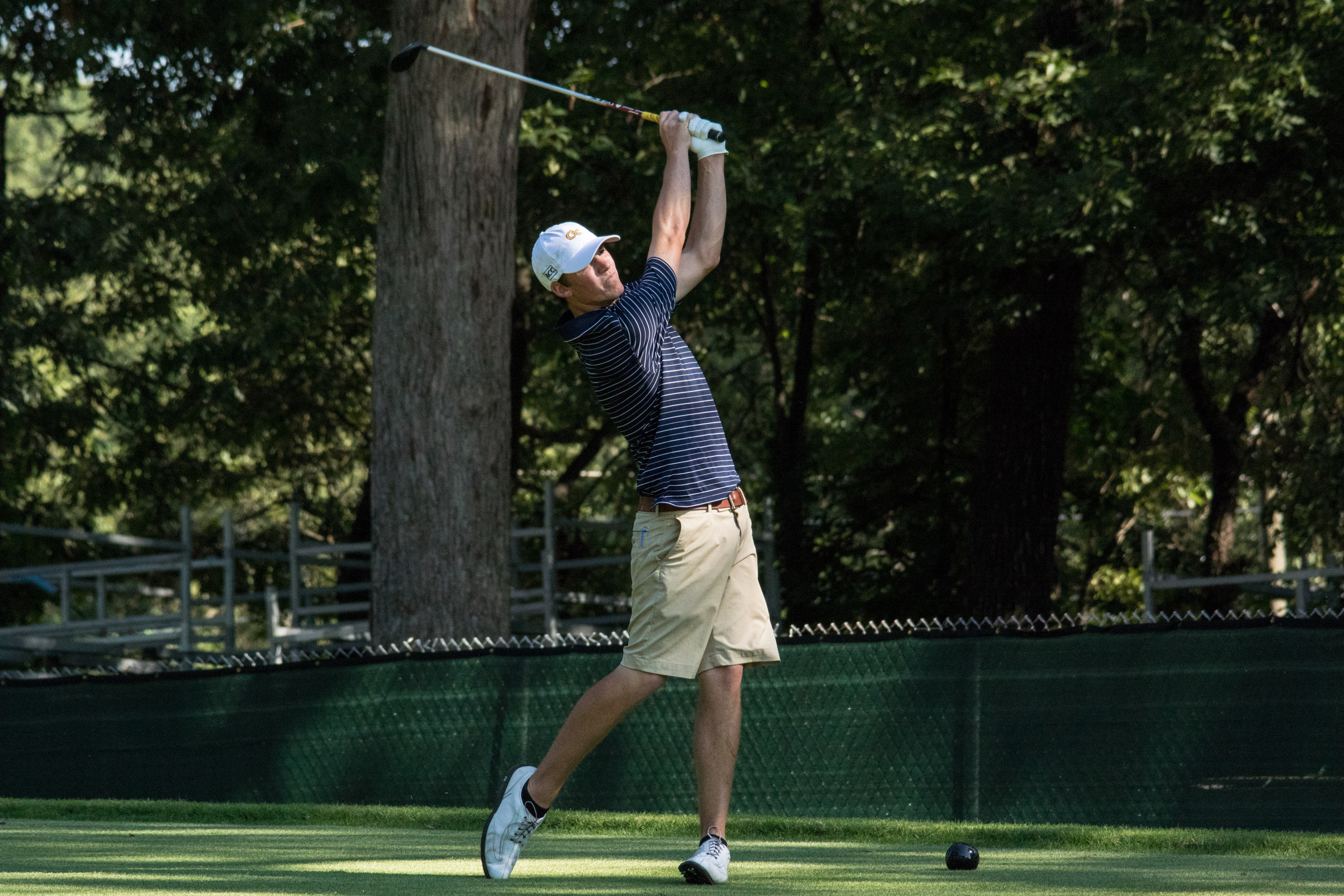 Michael Pisciotta during a team qualifying round at East Lake Golf Club, August 28, 2014