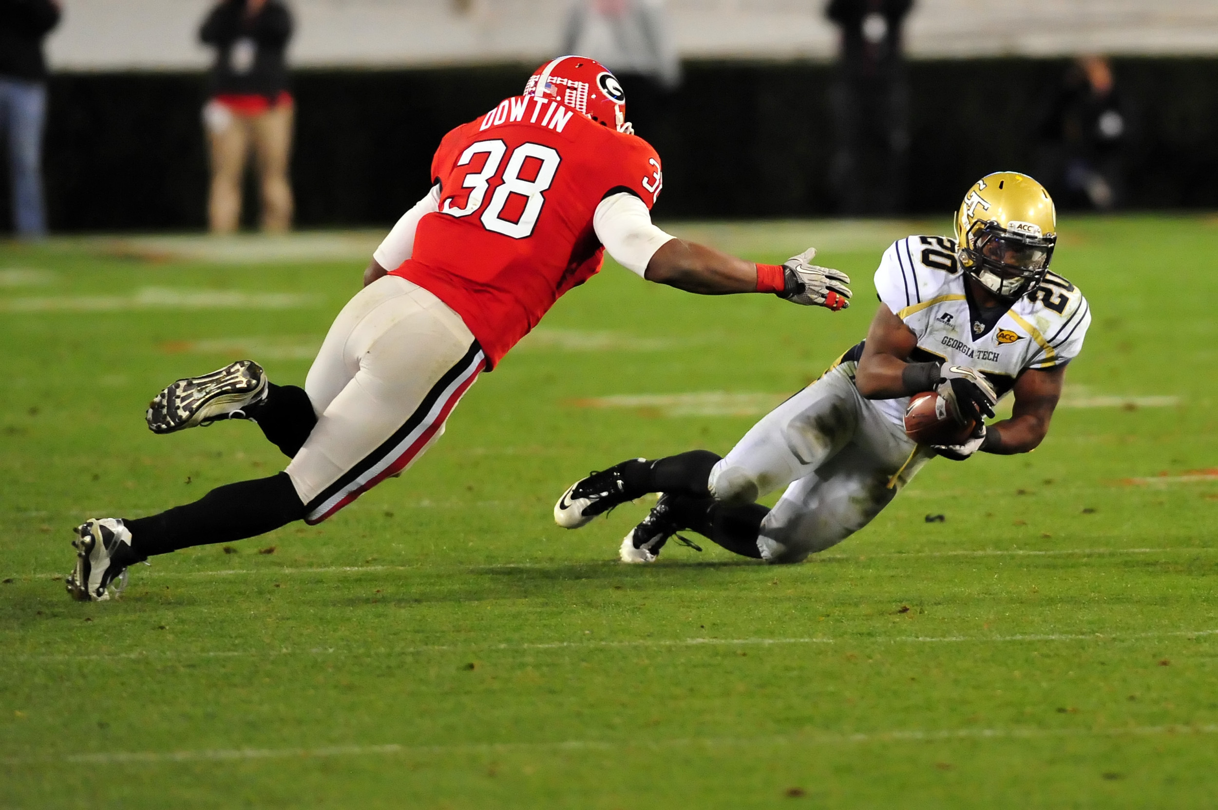 #20 Roddy JonesGeorgia Tech at GeorgiaNovember 27, 2010Athens, GAPhoto by LensEffects