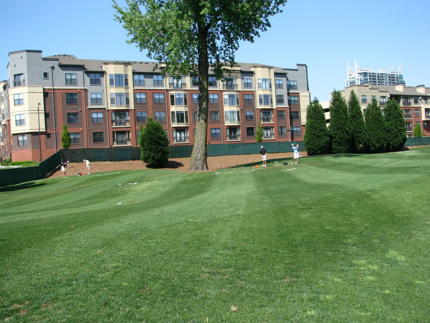 Georgia Tech golf practice range