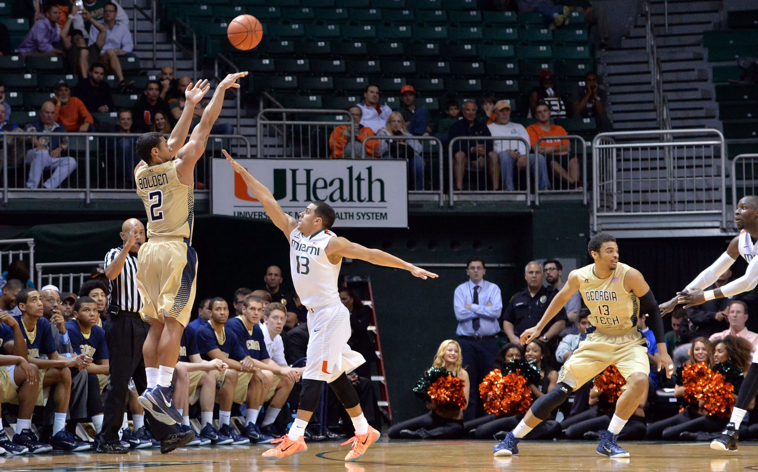 Georgia Tech Yellow Jackets guard Chris Bolden (2) Steve Mitchell-USA TODAY Sports