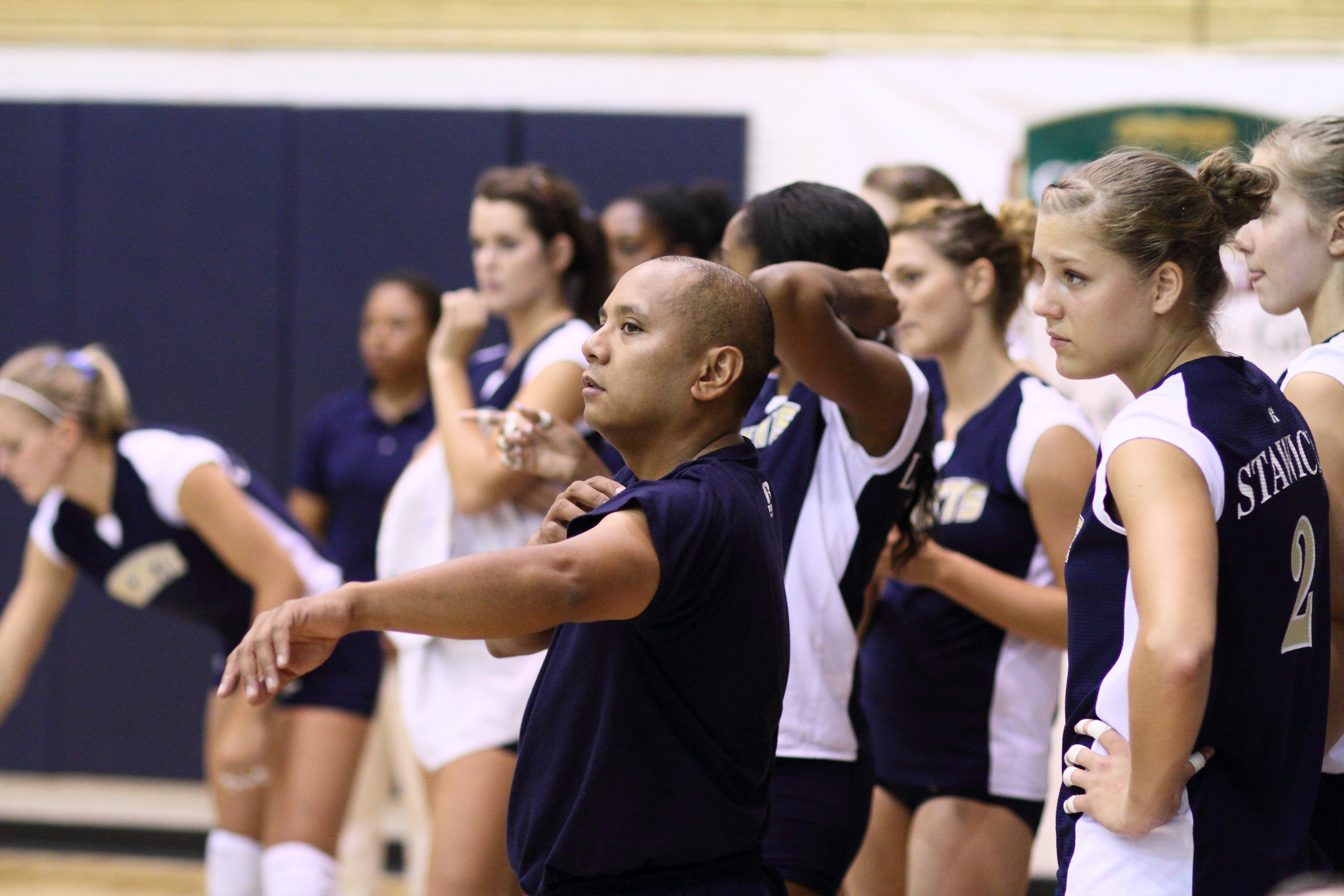Assistant Coach Ed Tolentino