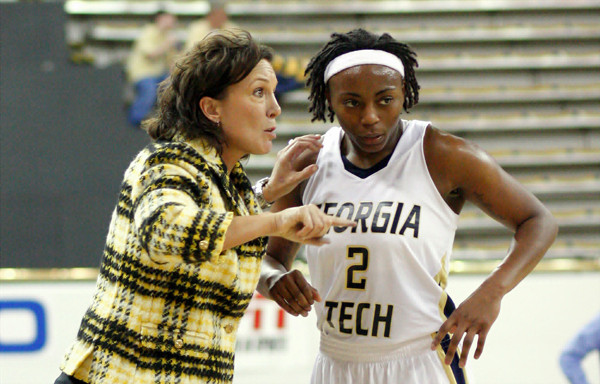 Head Coach MaChelle Joseph with Mo Bennett
