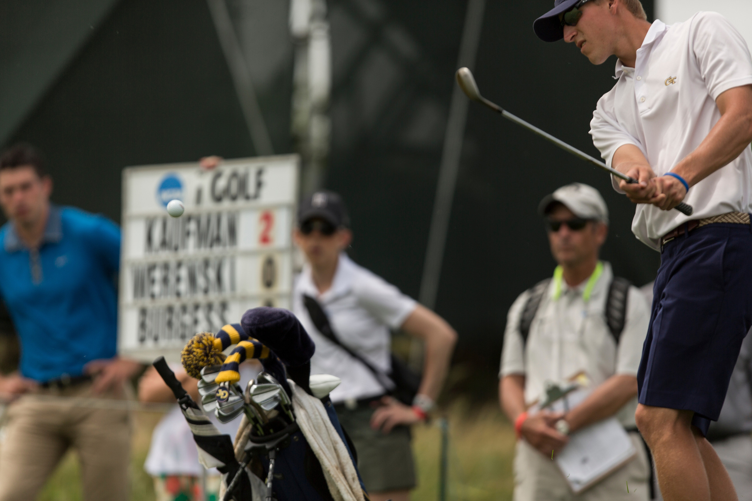 final round of stroke play at the NCAA Golf Championship, May 26, 2014