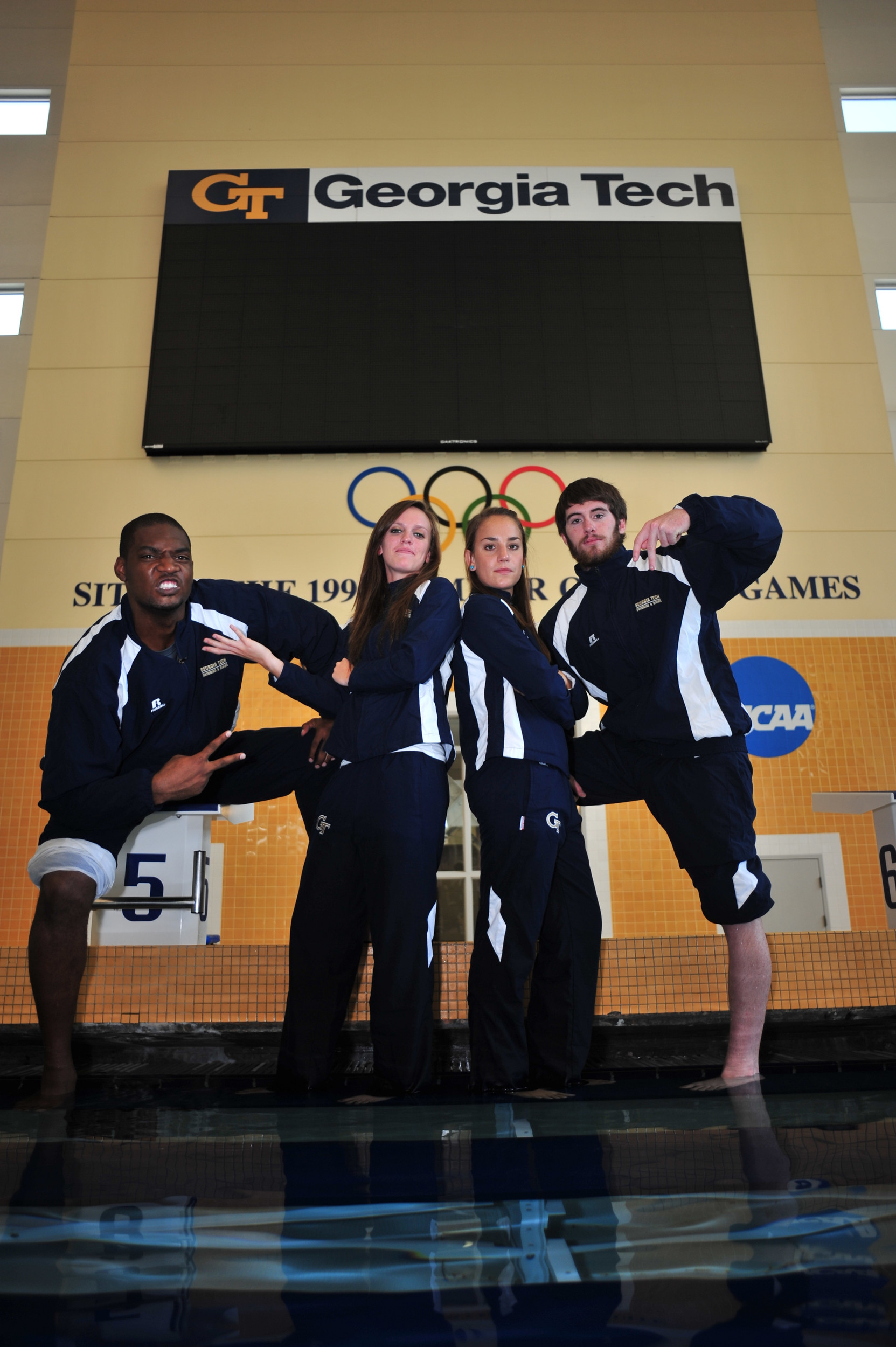 Swim Team Captains Silly