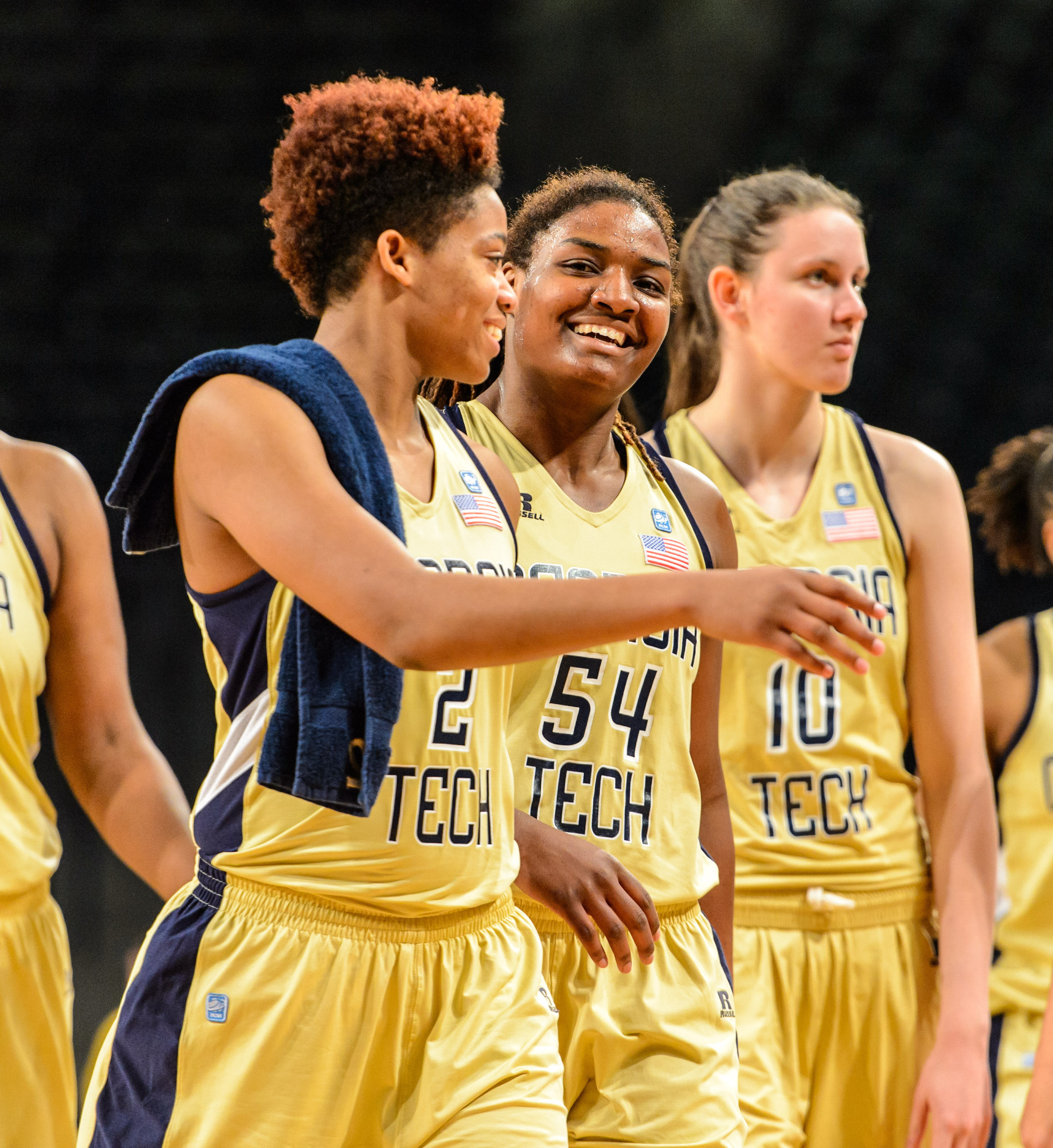 Roddreka Rogers (54), Aaliyah Whiteside (2)