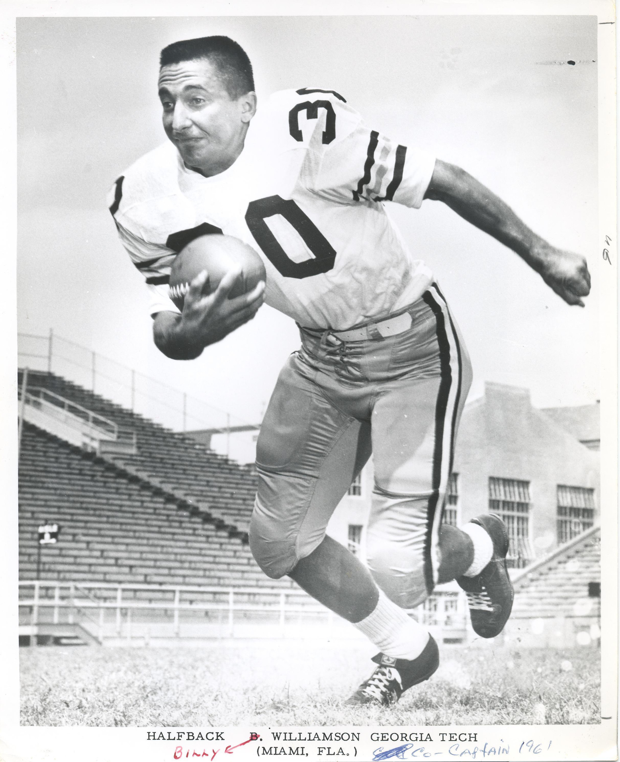 Billy Williamson - 2013 Georgia Tech Hall of Fame class