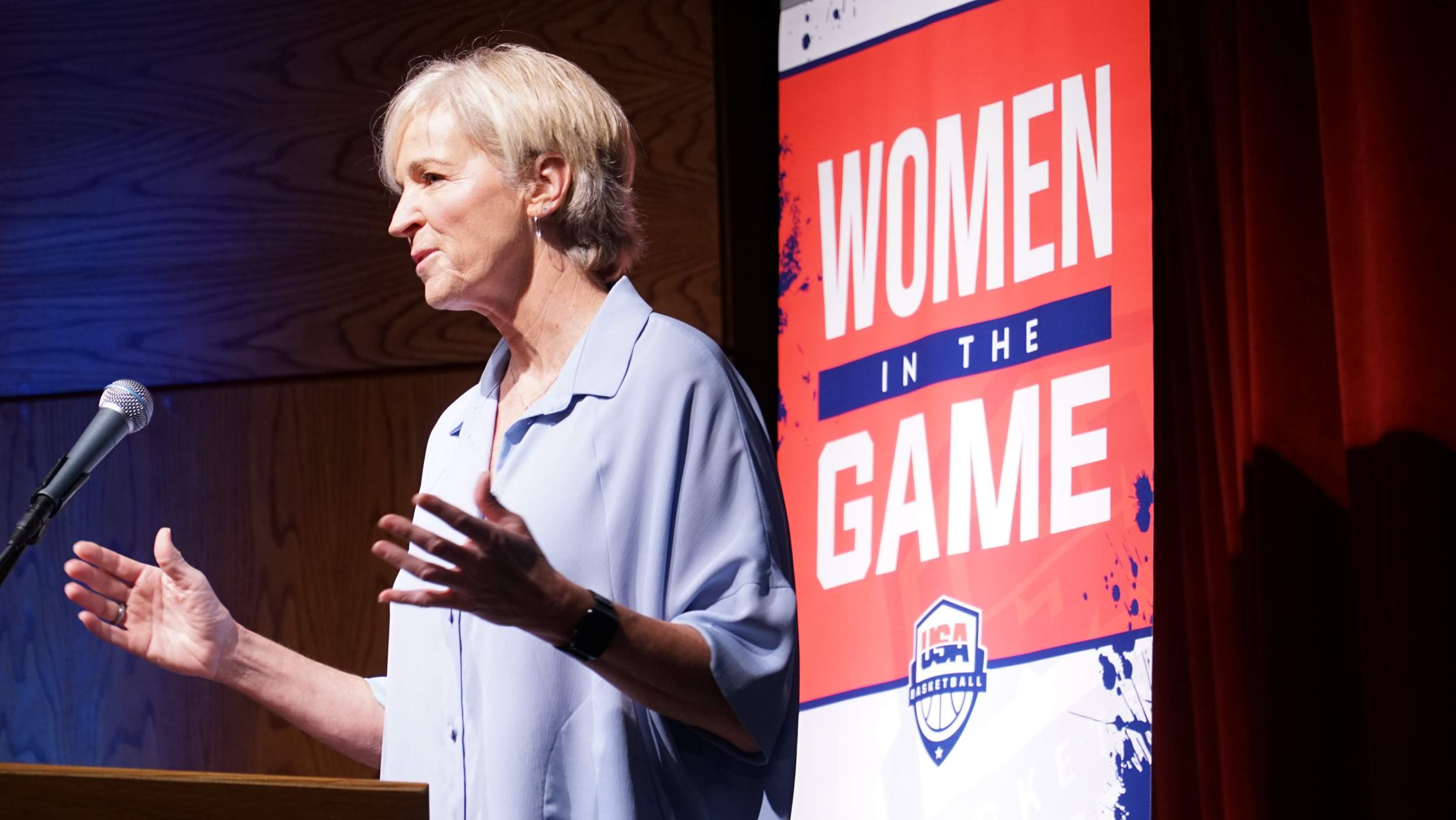 Nell Fortner - USA Basketball Conference