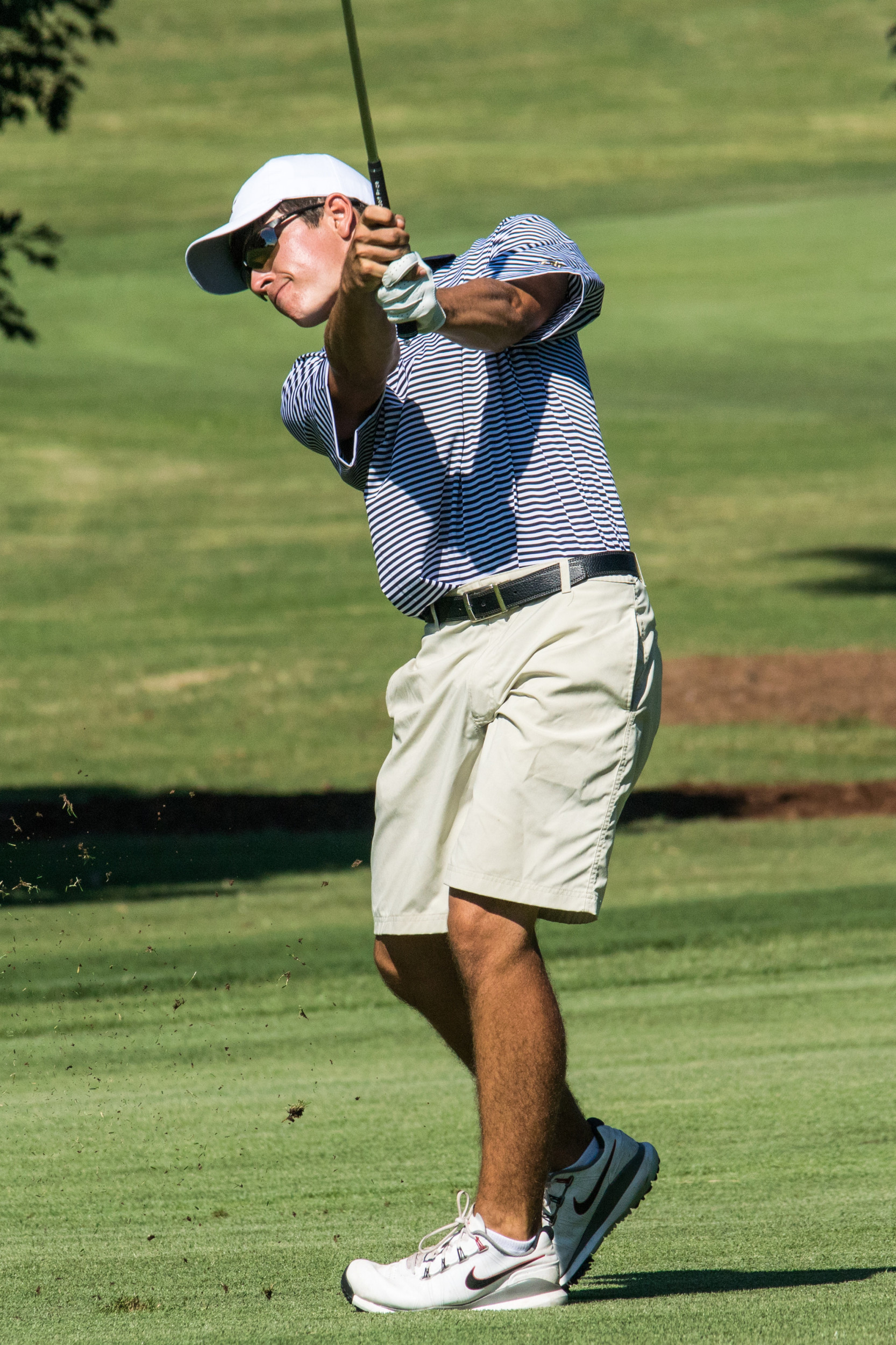 Jacob Joiner during a team qualifying round at East Lake Golf Club, August 28, 2014