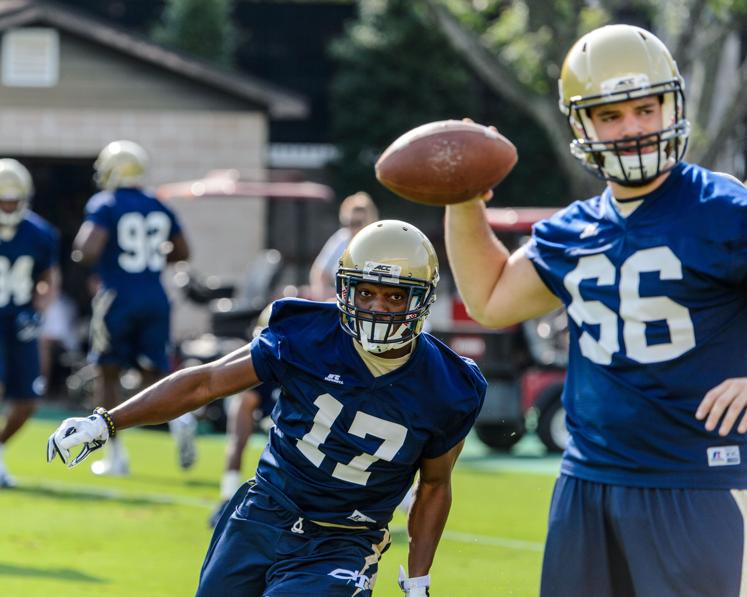 Lance Austin (17), Mitchell Williams (66)