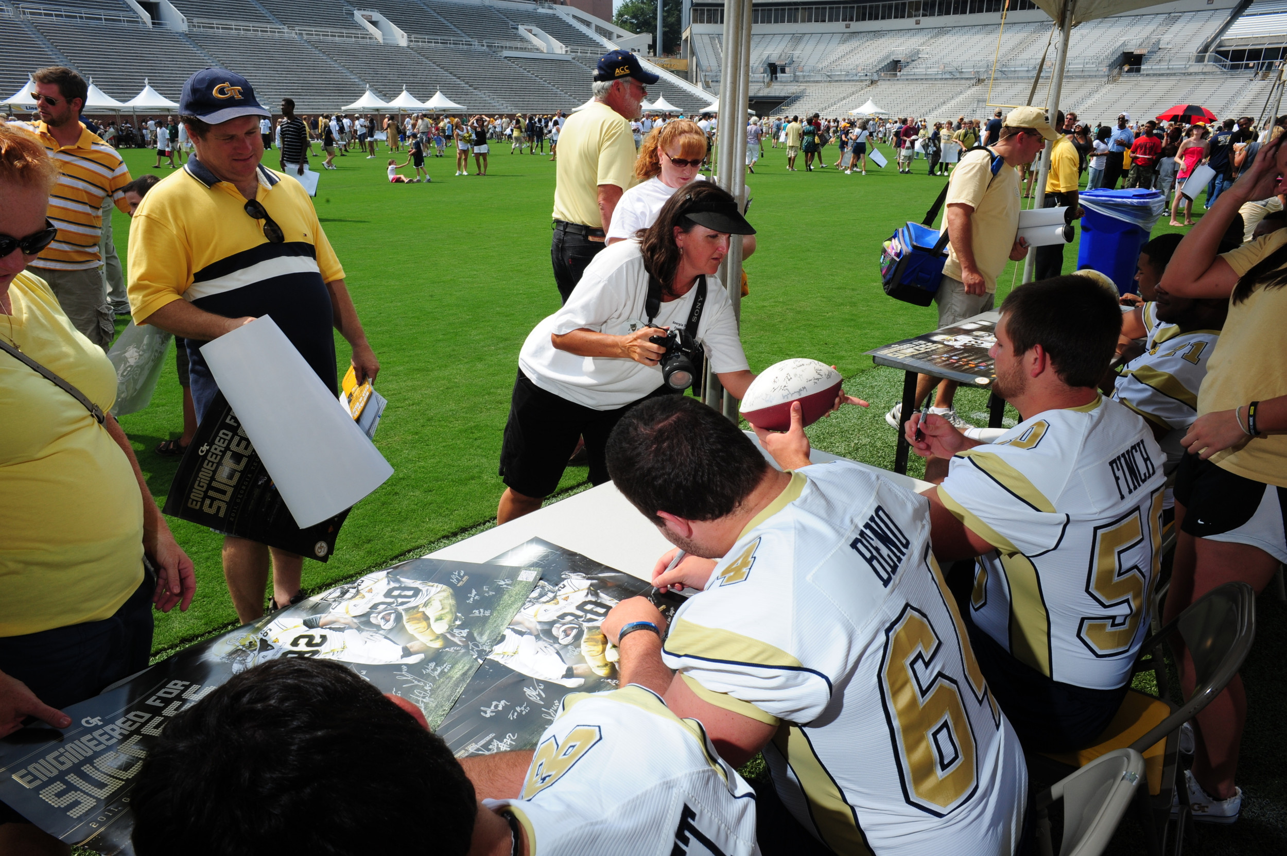 Georgia Tech Fan DayAugust 6, 2011Bobby Dodd StadiumAtlanta, GAPhoto by LensEffects