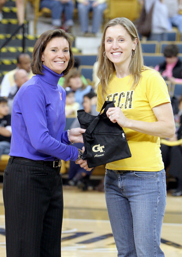 The Yellow Jackets welcomed back some of their alumni