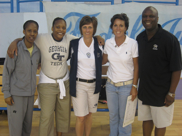 The coaching staff