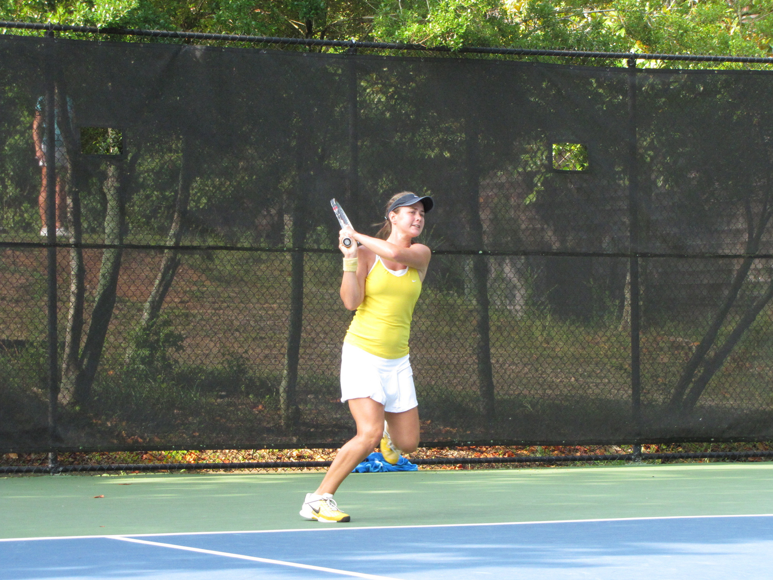 Elizabeth Kilborn playing at the Norman Wilkerson Memorial Tournament