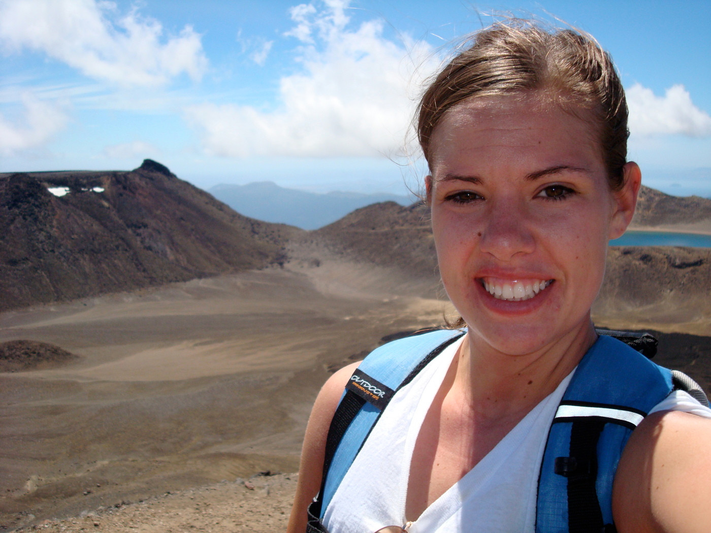 Allie Niekamp, prior to her skydiving trip
