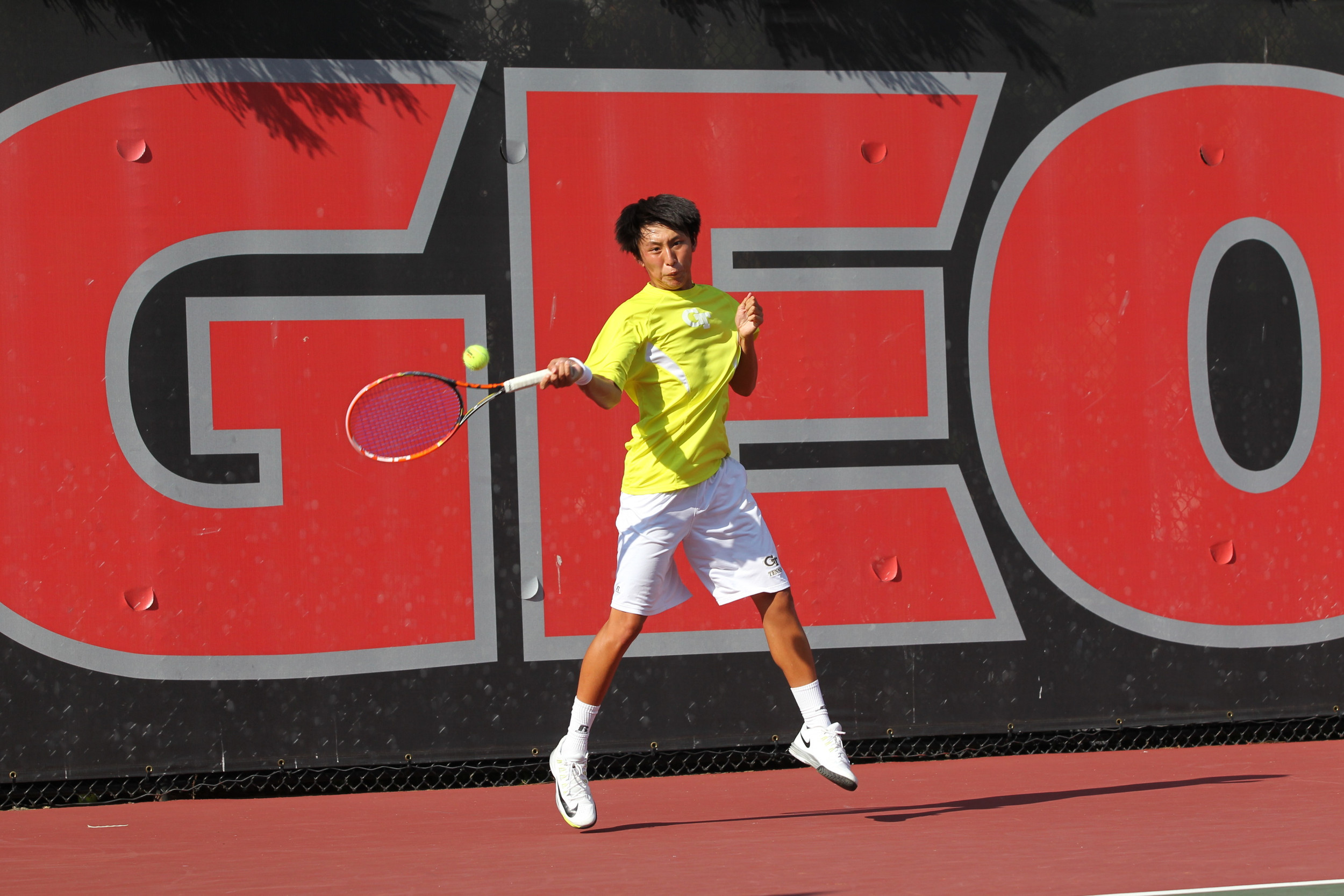 Daniel Yun at the Southern Intercollegiate Championships, September 12-15, 2014, Athens, Ga.