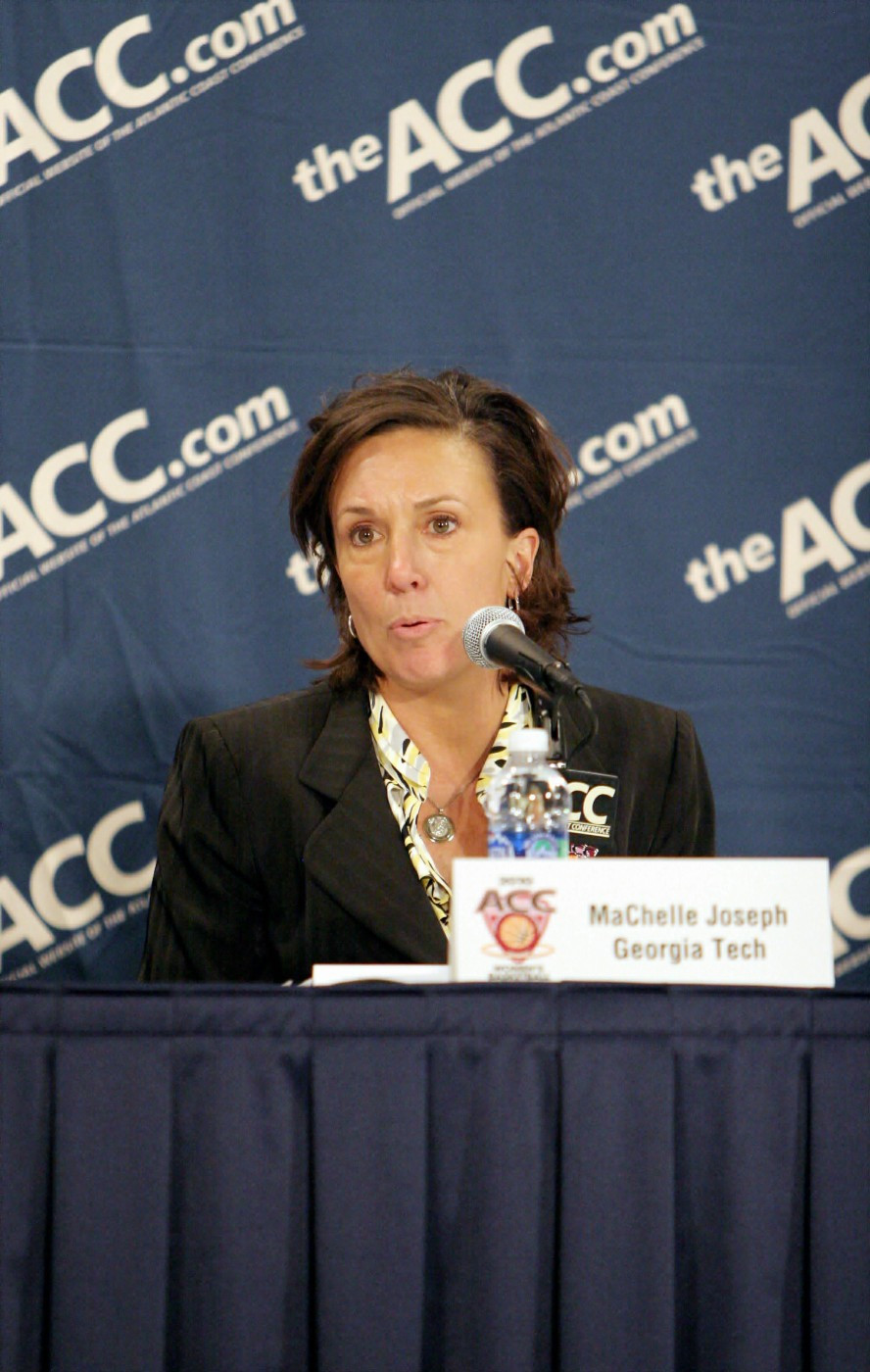 Head Coach MaChelle Joseph in postgame press conference