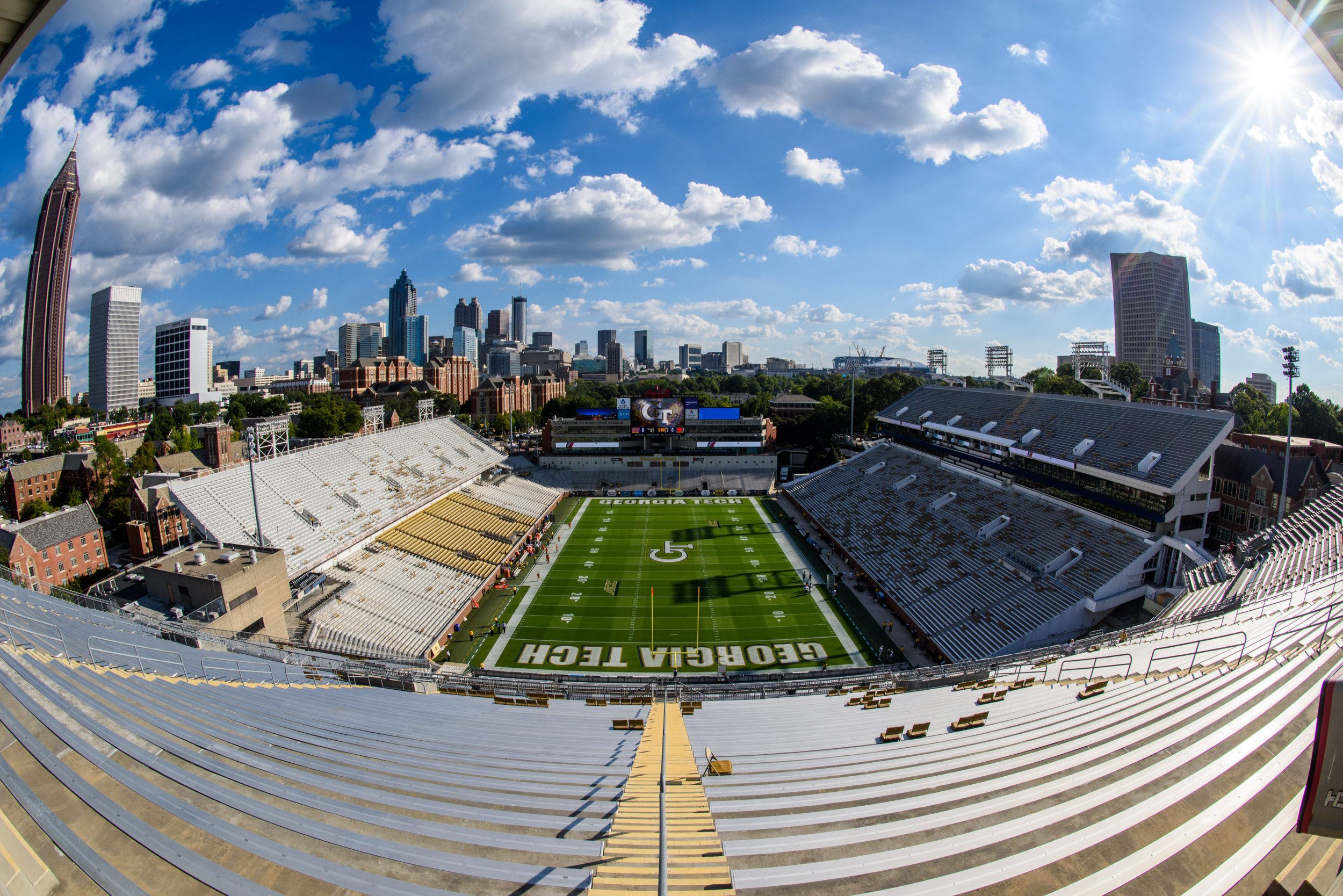 Bobby Dodd Stadium prior to the game vs. No. 5 Clemson (Sept. 22, 2016)