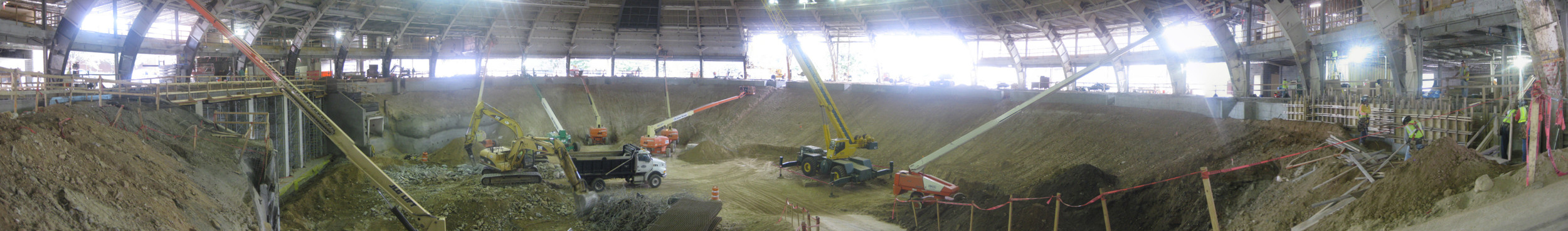 McCamish Pavilion Construction - 10/25/11