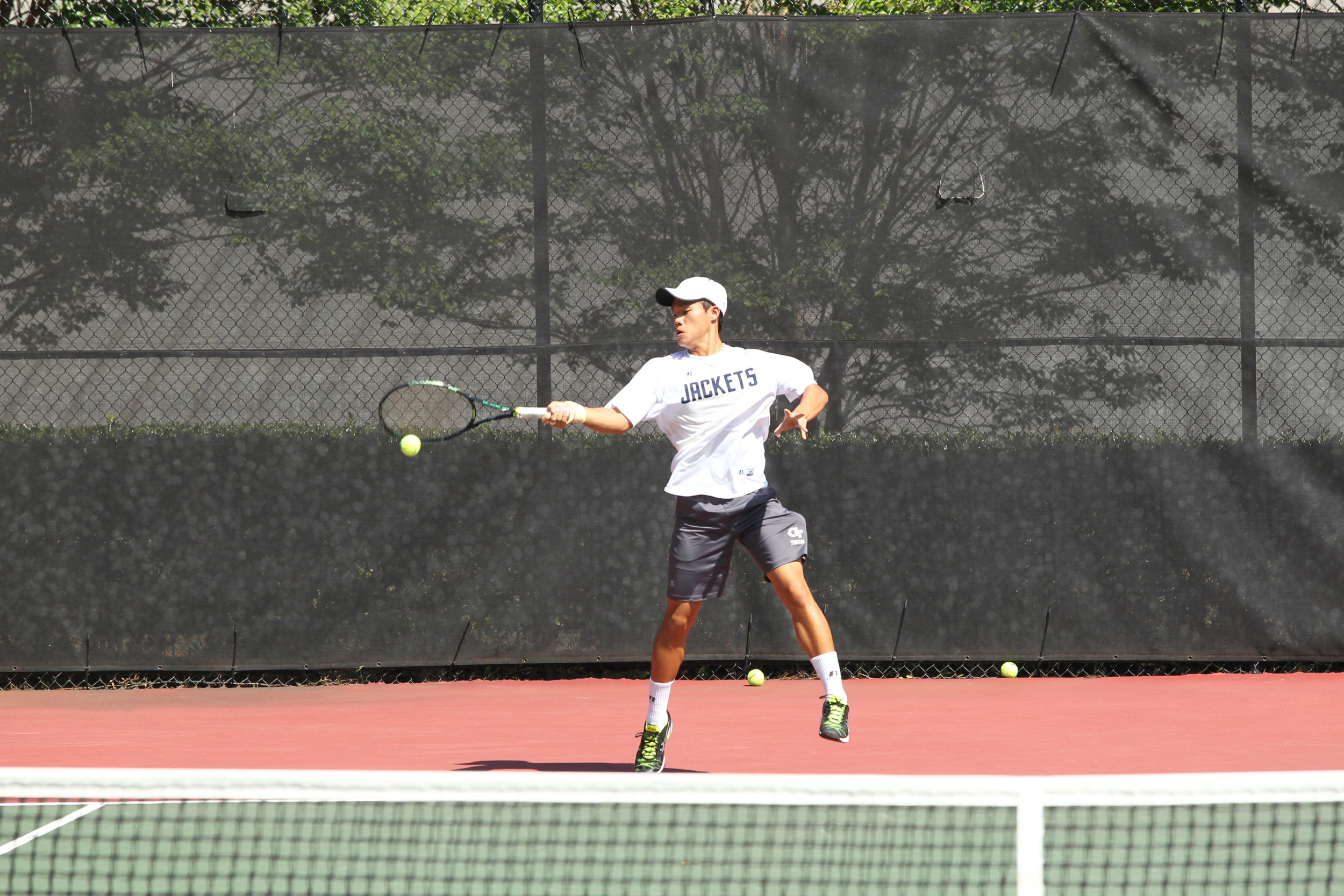 Andrew Li at the 2015 Southern Intercollegiate Championships in Athens, Ga.