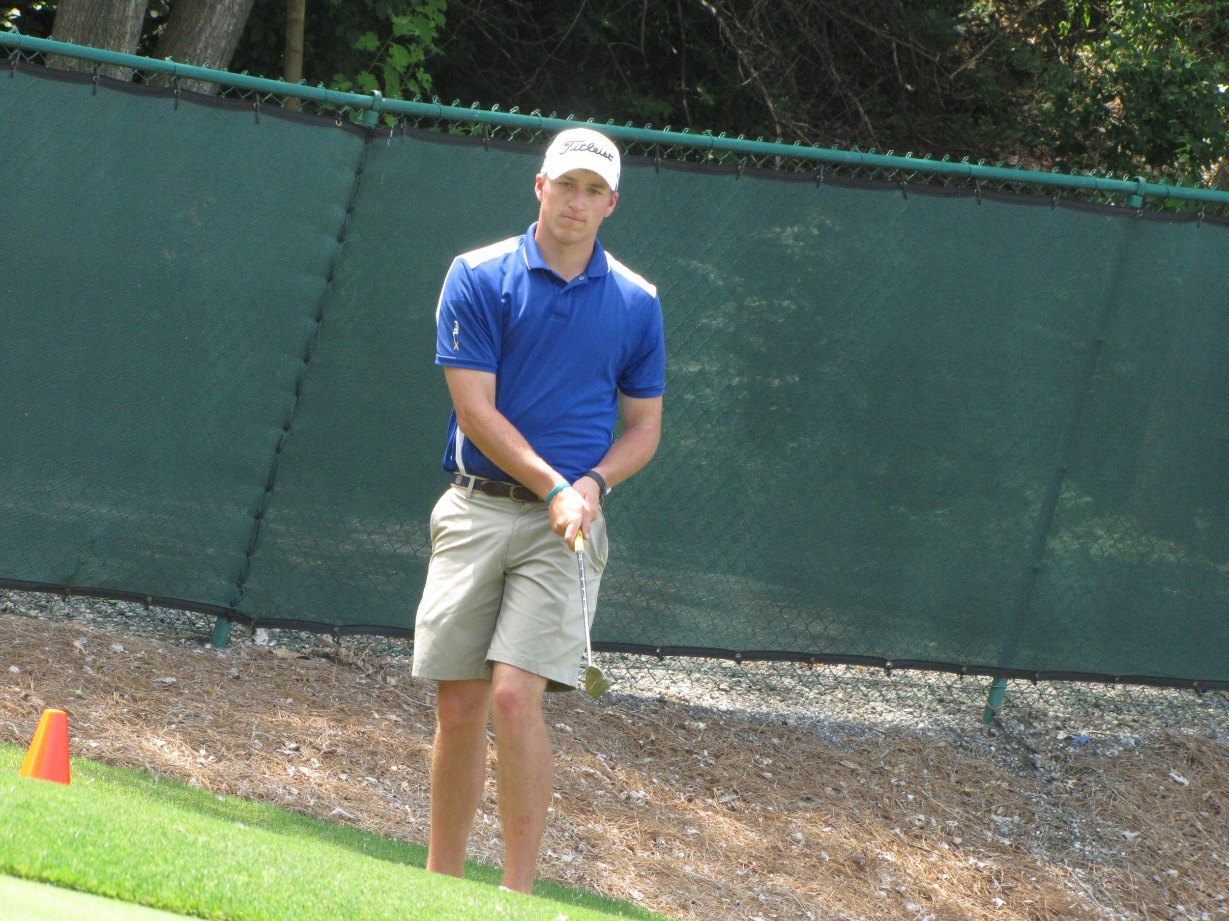 Richard Werenski at the Tech practice range - May 24, 2011