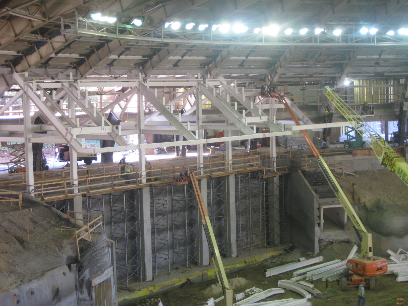 Construction of McCamish Pavilion - 11/21/11
