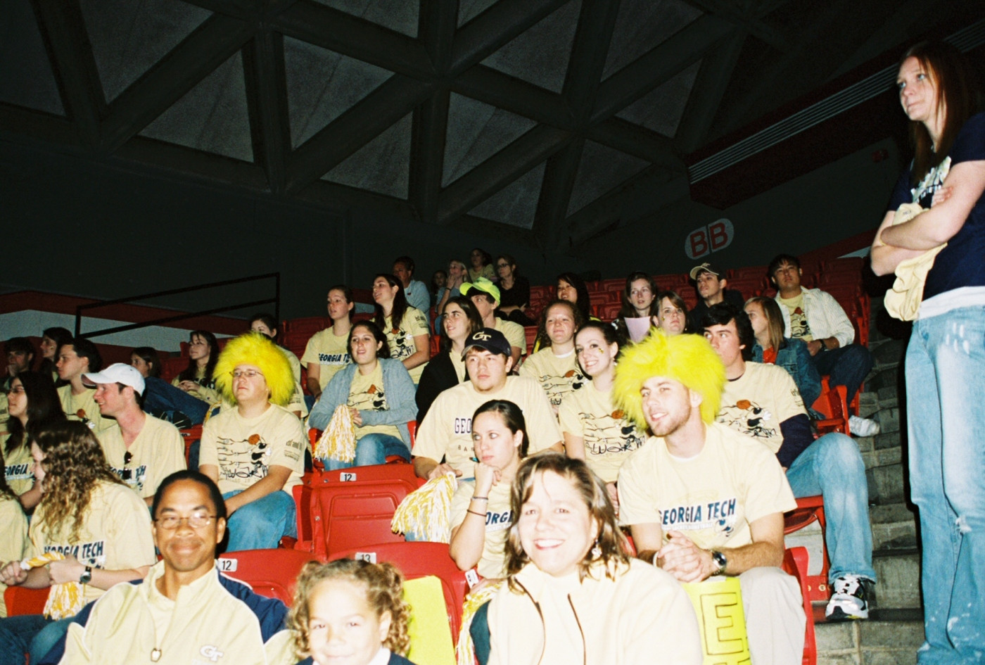 Georgia Tech Fans at Georgia