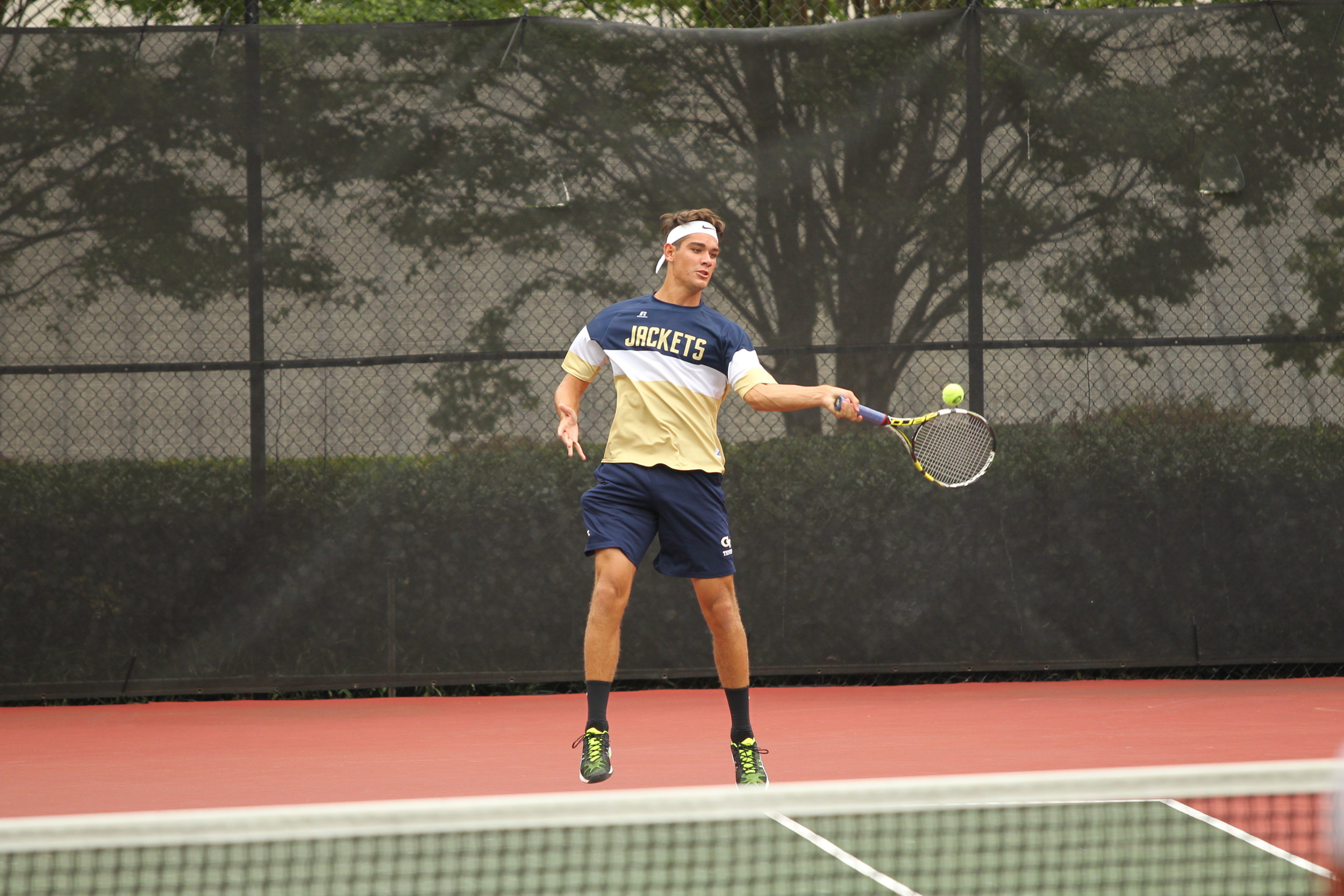 Elijah Melendez at the 2015 Southern Intercollegiate Championships in Athens, Ga.