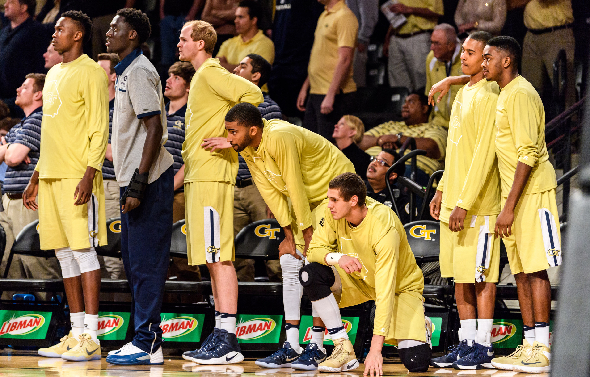 Abdoulaye Gueye (34), Norman Harris (4), Kellen McCormick (32), Shaheed Medlock (13), Sylvester Ogbonda (24), Jodan Price (2), Rand Rowland (42)