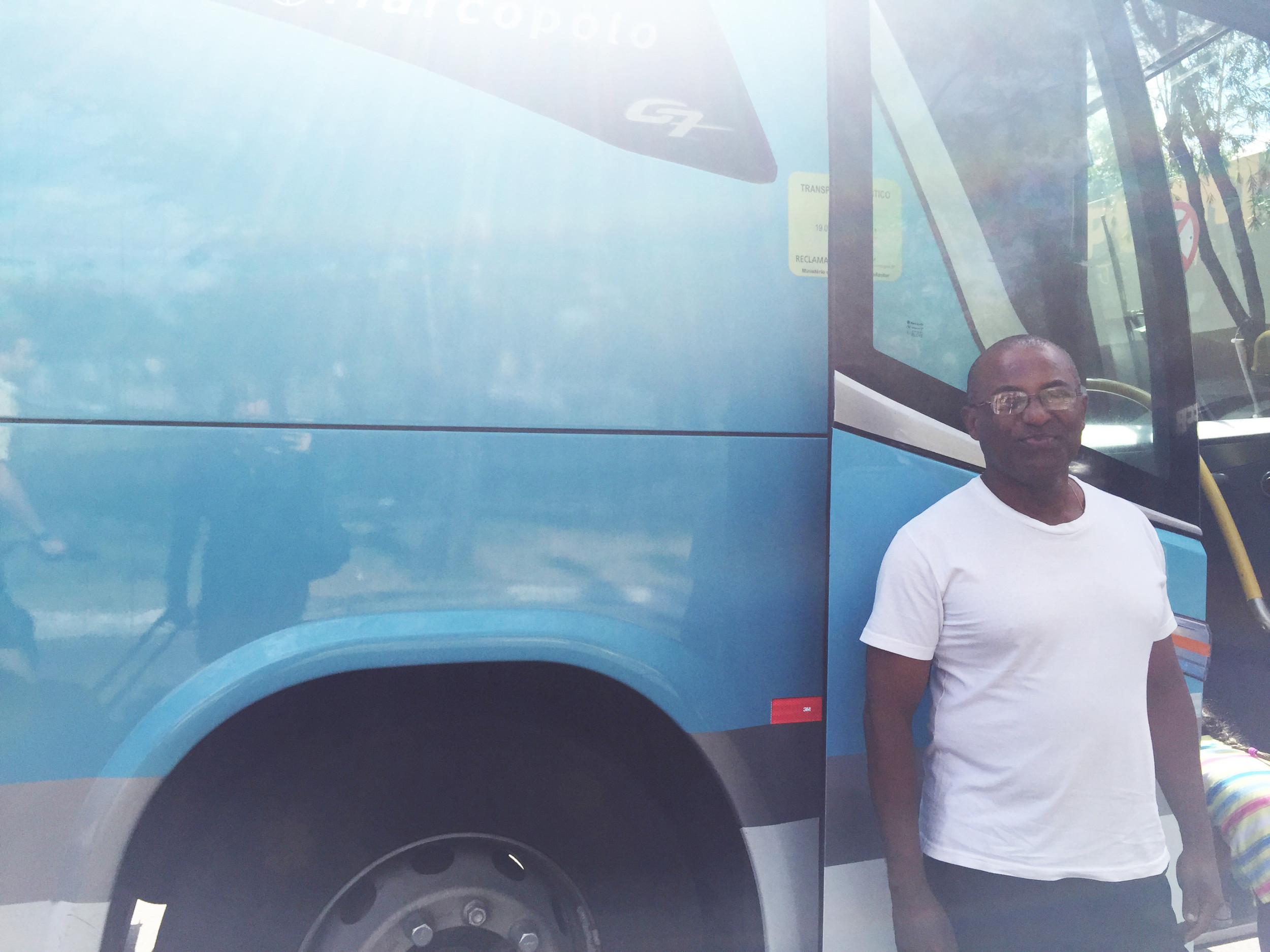 Antonio, the bus driver.