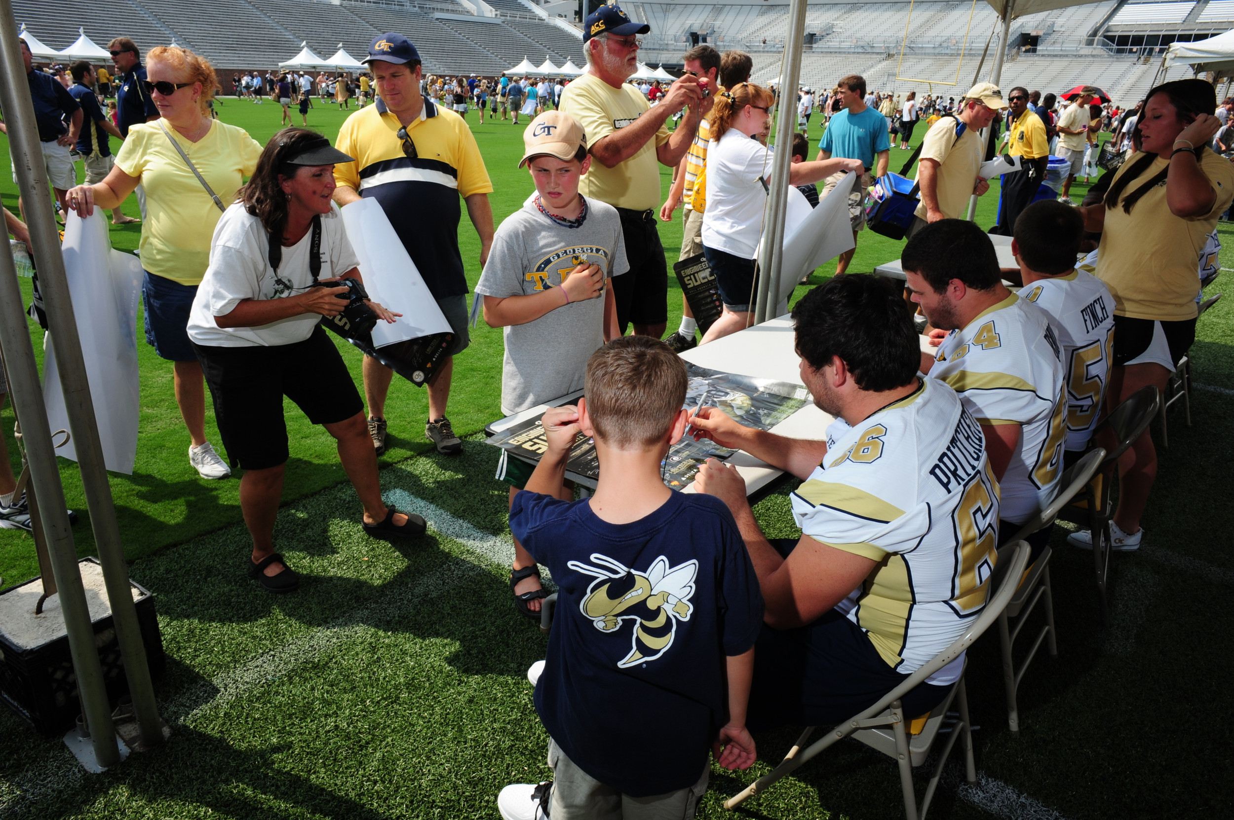 Georgia Tech Fan DayAugust 6, 2011Bobby Dodd StadiumAtlanta, GAPhoto by LensEffects