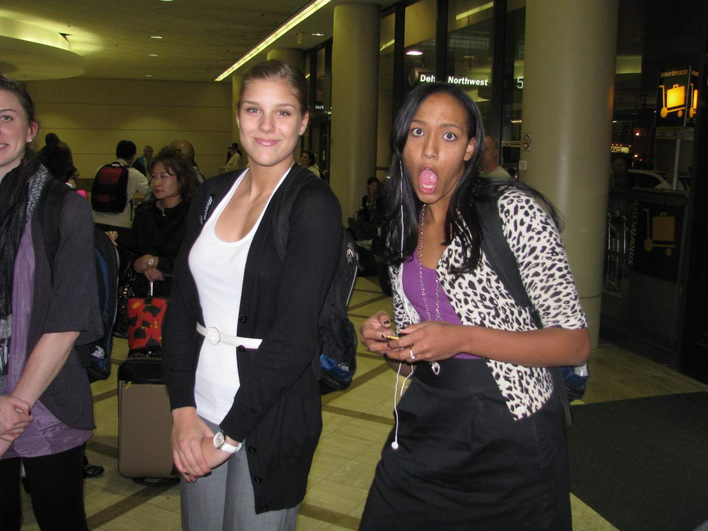 Waiting for bags at LAX.