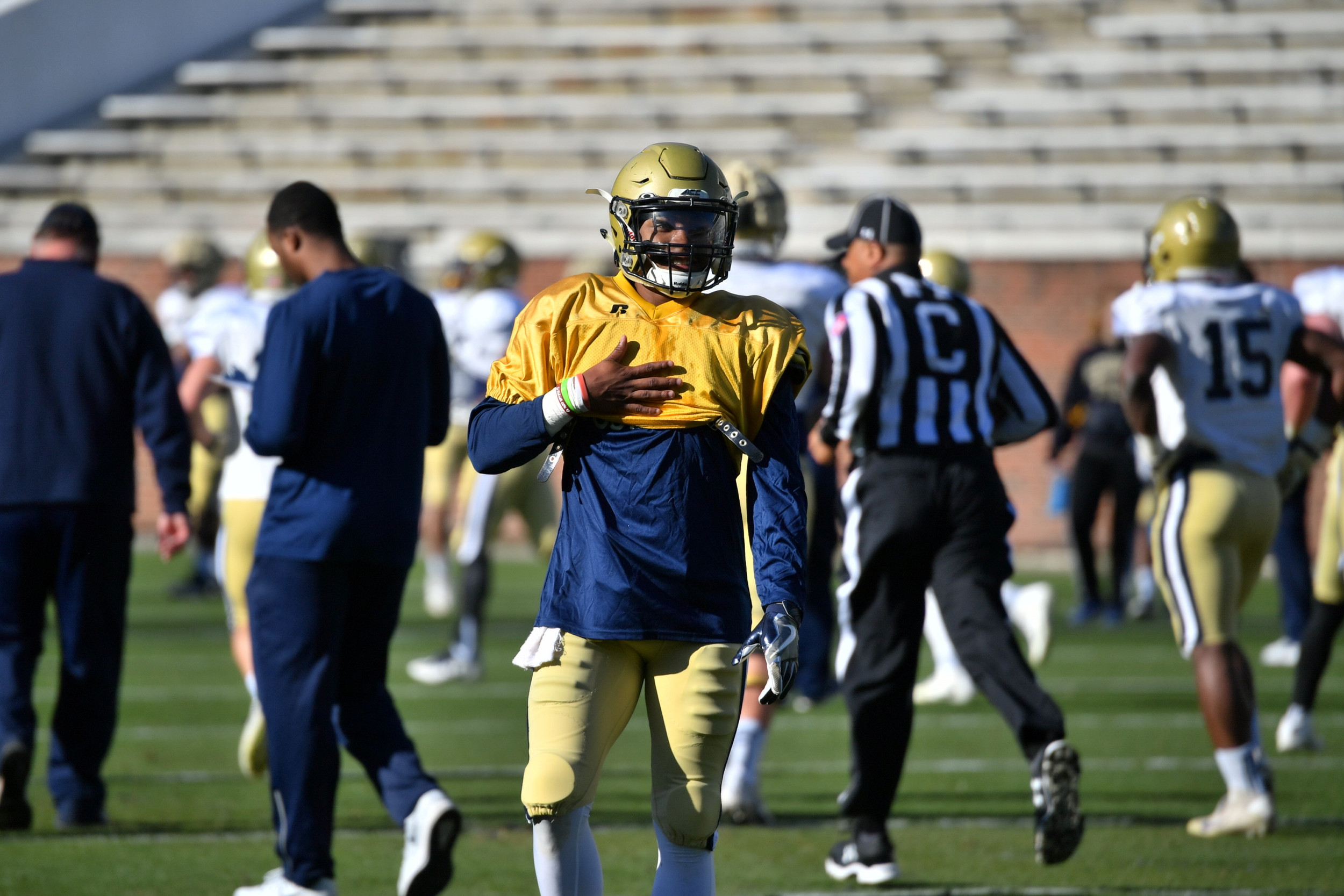 Spring Practice - 3/31/18 TaQuon Marshall (16)