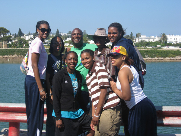 Some members of the team