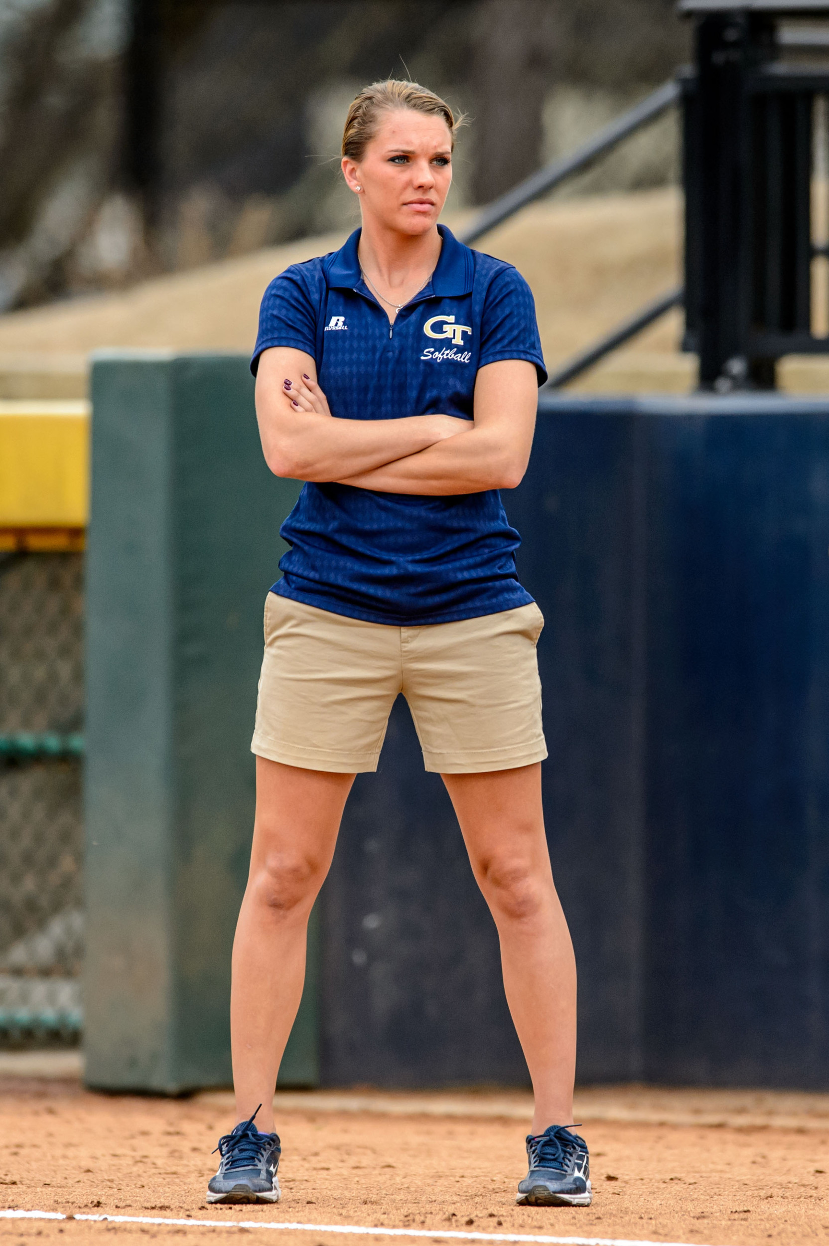 Volunteer Assistant Coach Ashley Thomas