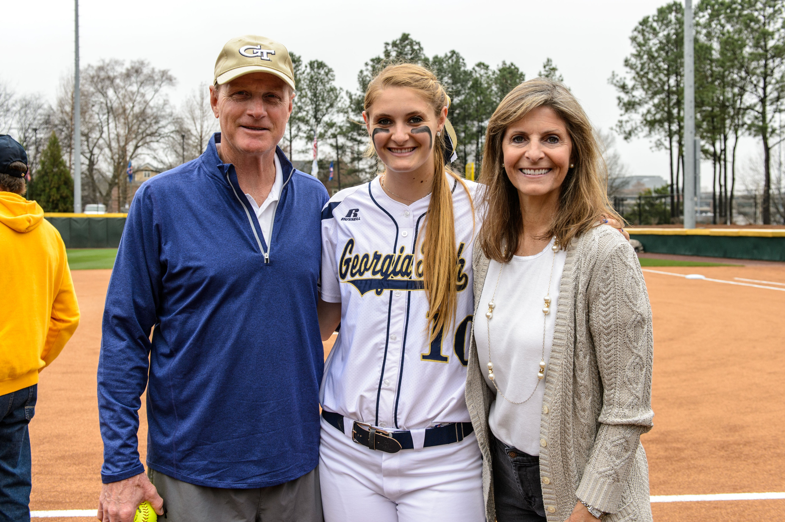 Kendall Chadwick (10) and family
