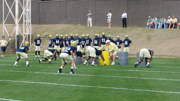 2009 Spring Practice Day 1