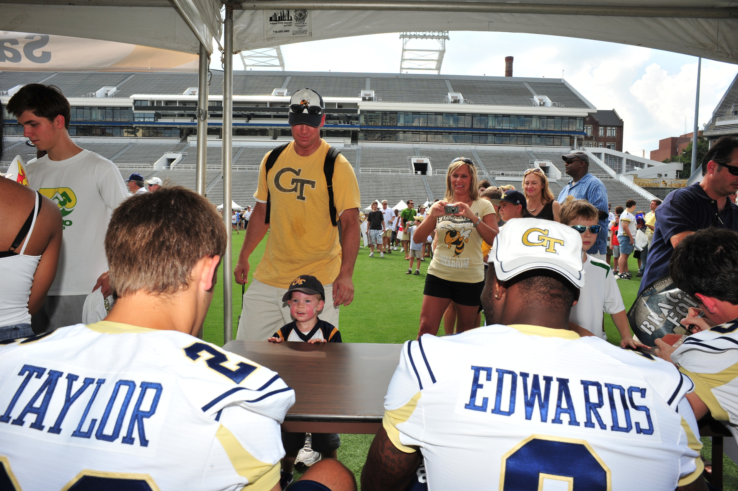 Georgia Tech Fan DayAugust 7, 2010Bobby Dodd Stadium