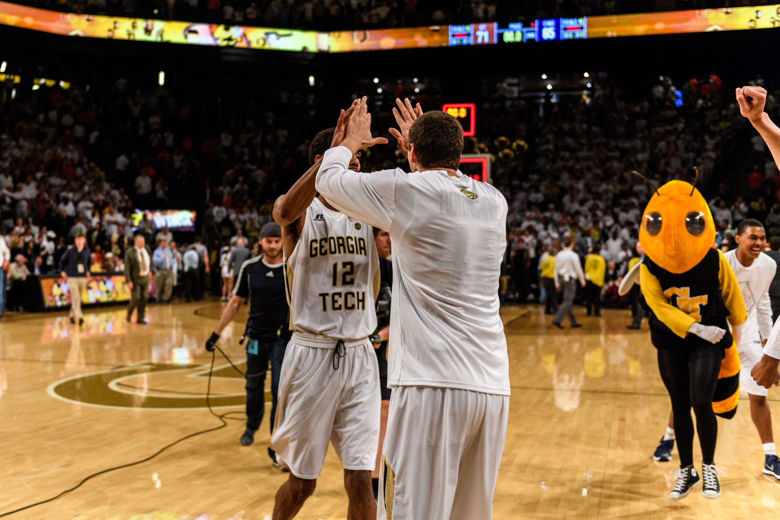 The Jackets win!