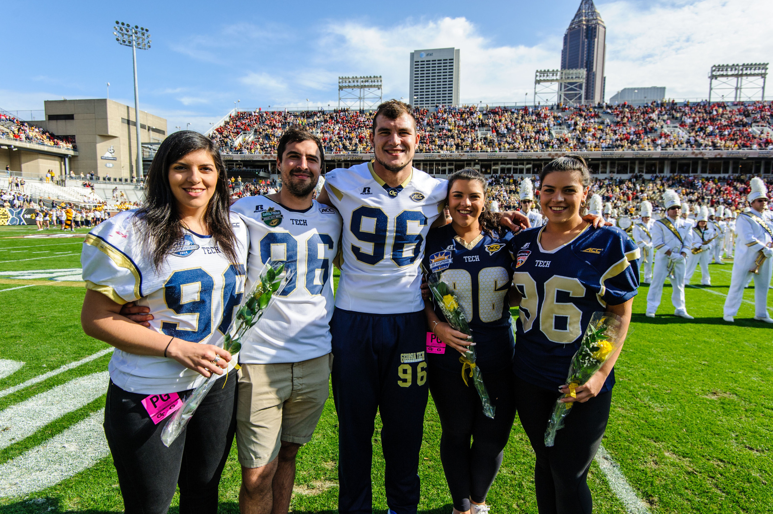 Adam Gotsis (96) and family