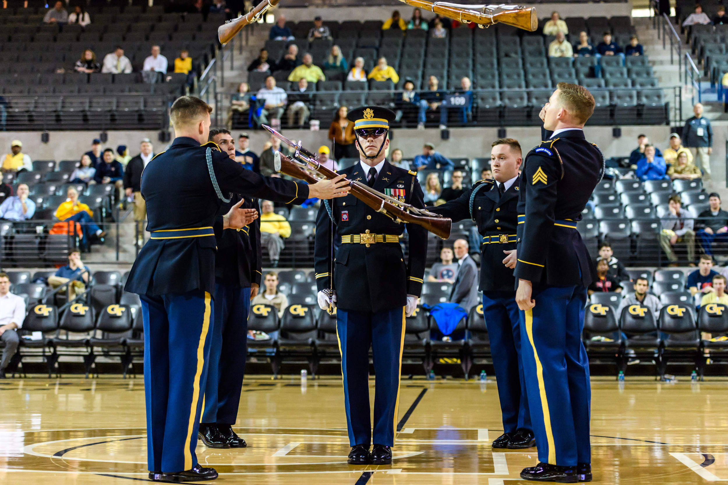The United States Army Drill Team Soloists