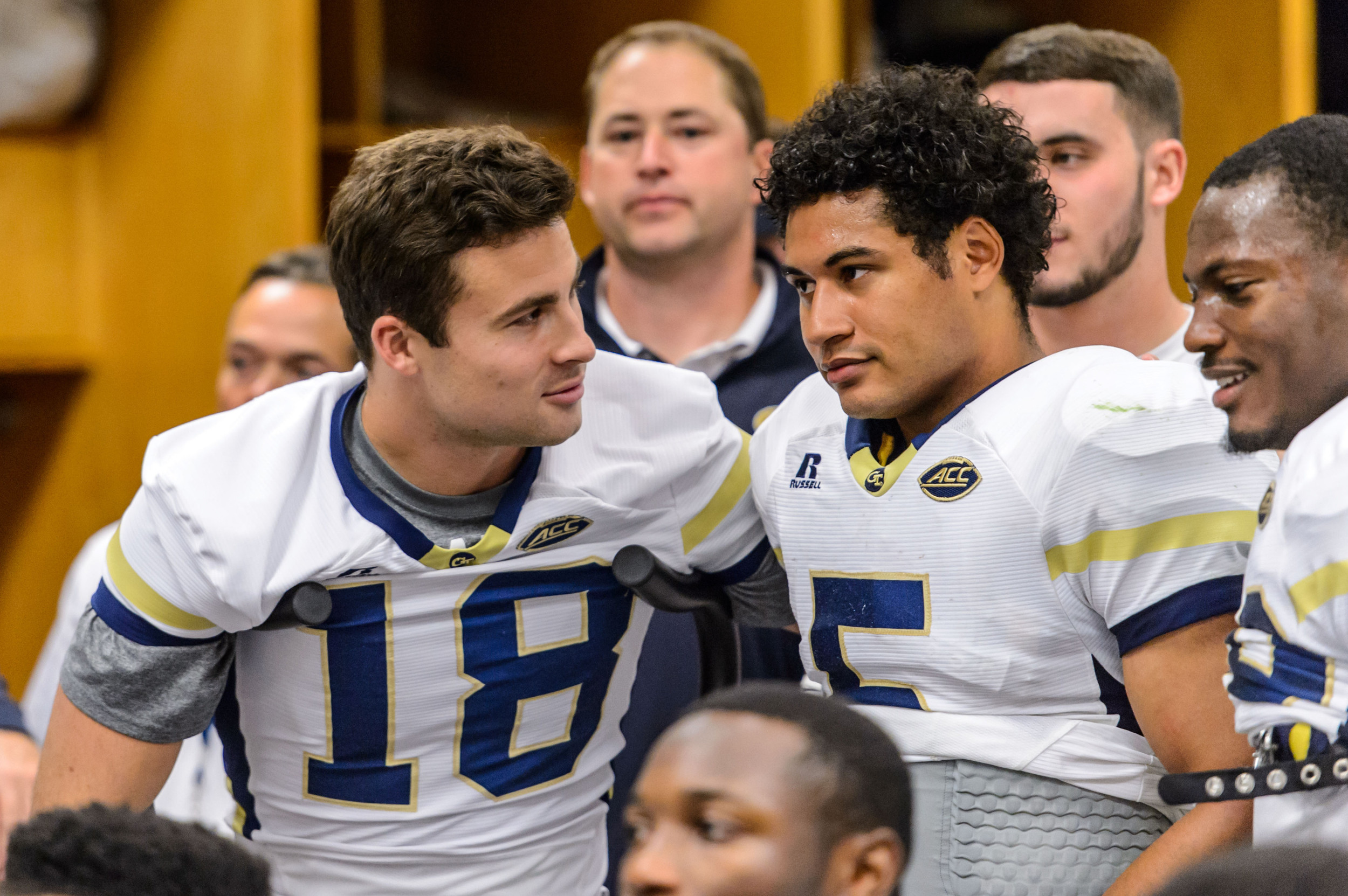 Tim Byerly (18), Justin Thomas (5)