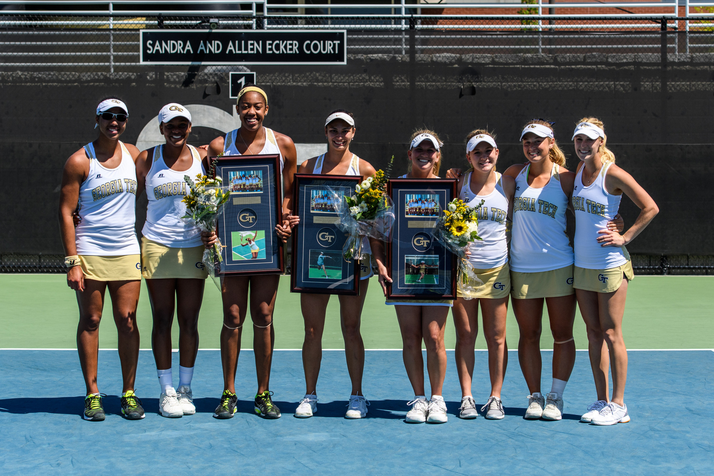Alexa Anton-Ohlmeyer, Paige Hourigan, Megan Kurey, Rasheeda McAdoo, Natasha Prokhnevska, Alexis Prokopuik, Johnnise Renaud, Kendal Woodard