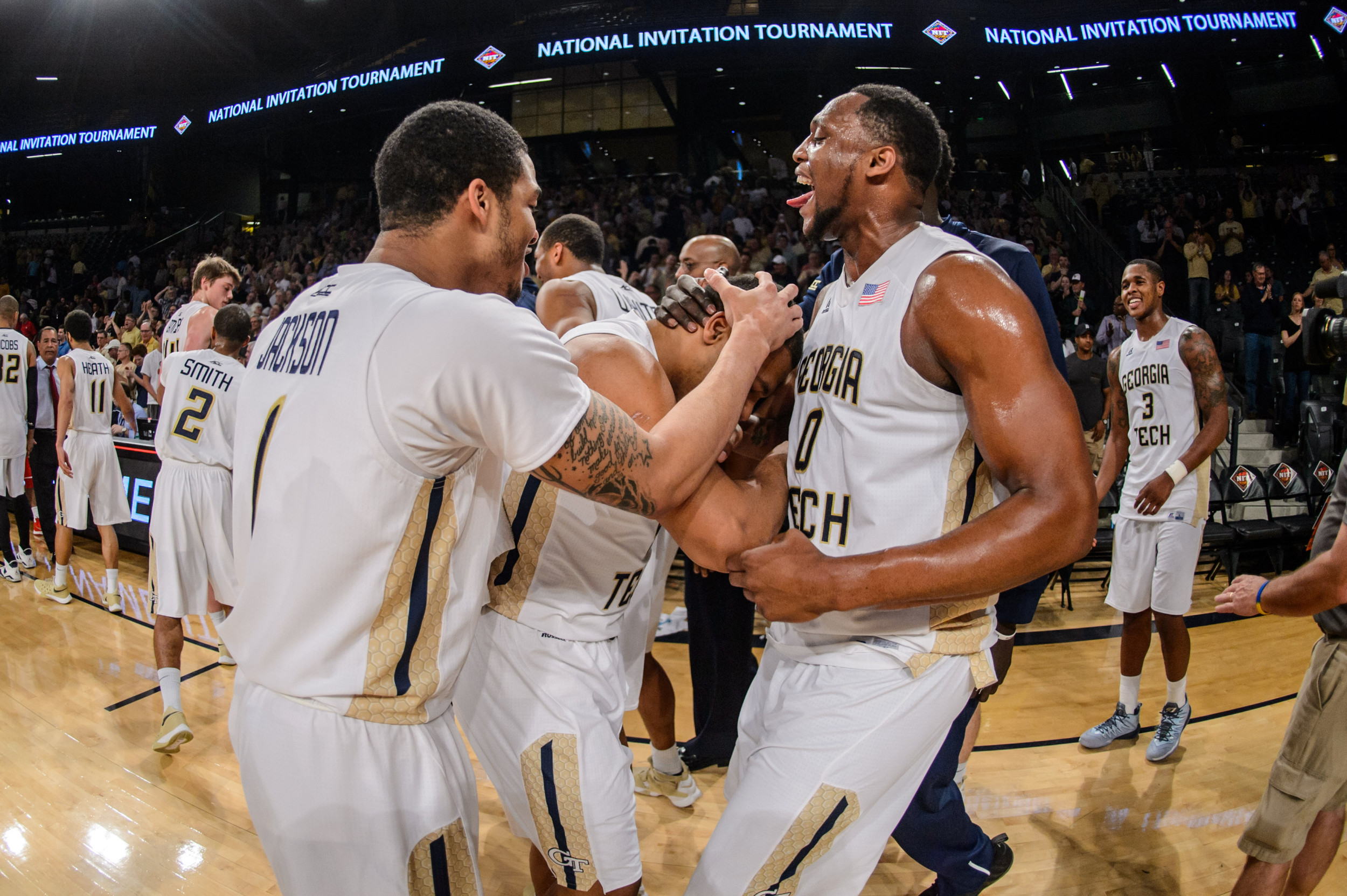 Corey Heyward (5), Tadric Jackson (1), Charles Mitchell (0)