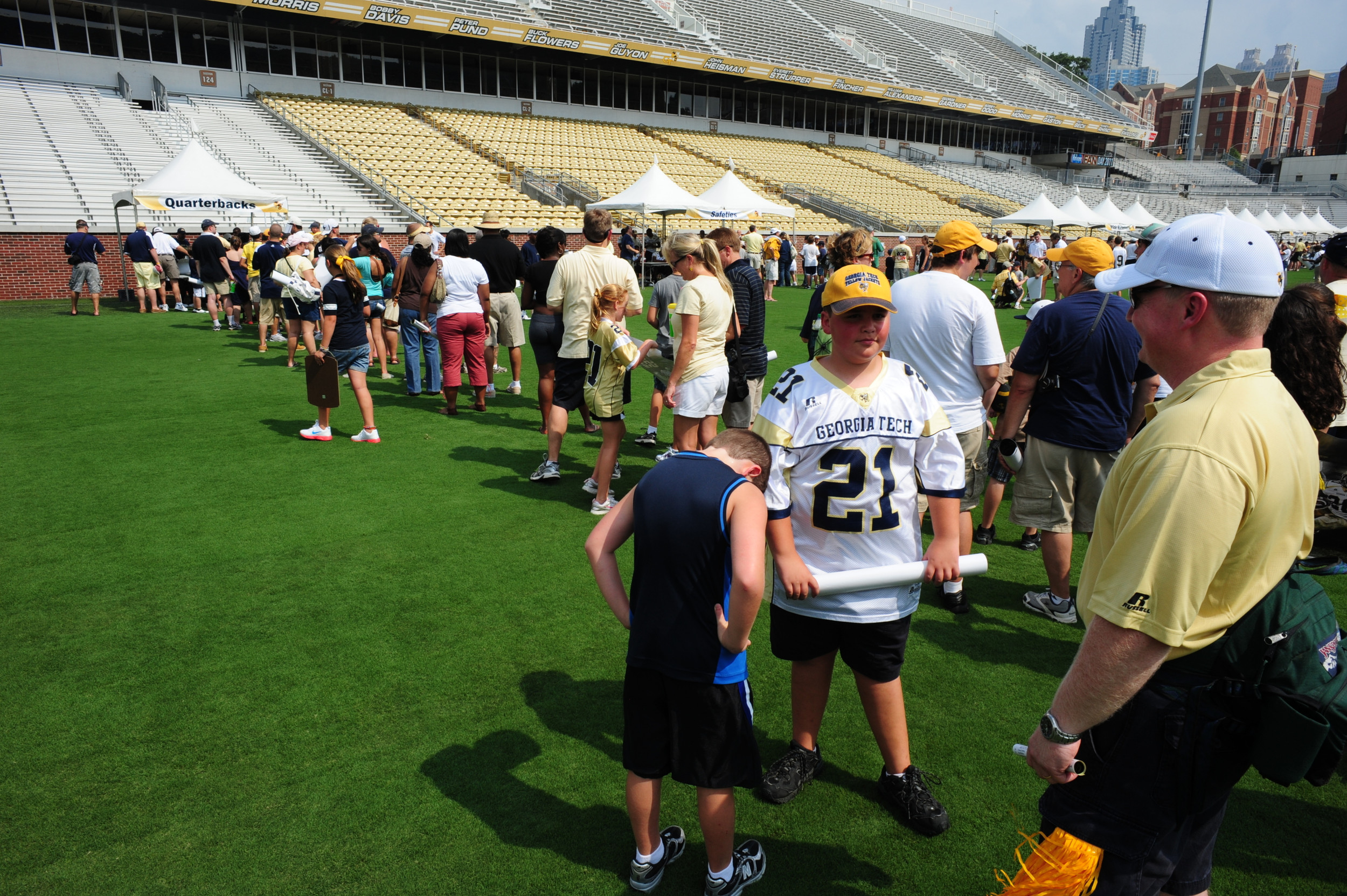Georgia Tech Fan DayAugust 6, 2011Bobby Dodd StadiumAtlanta, GAPhoto by LensEffects
