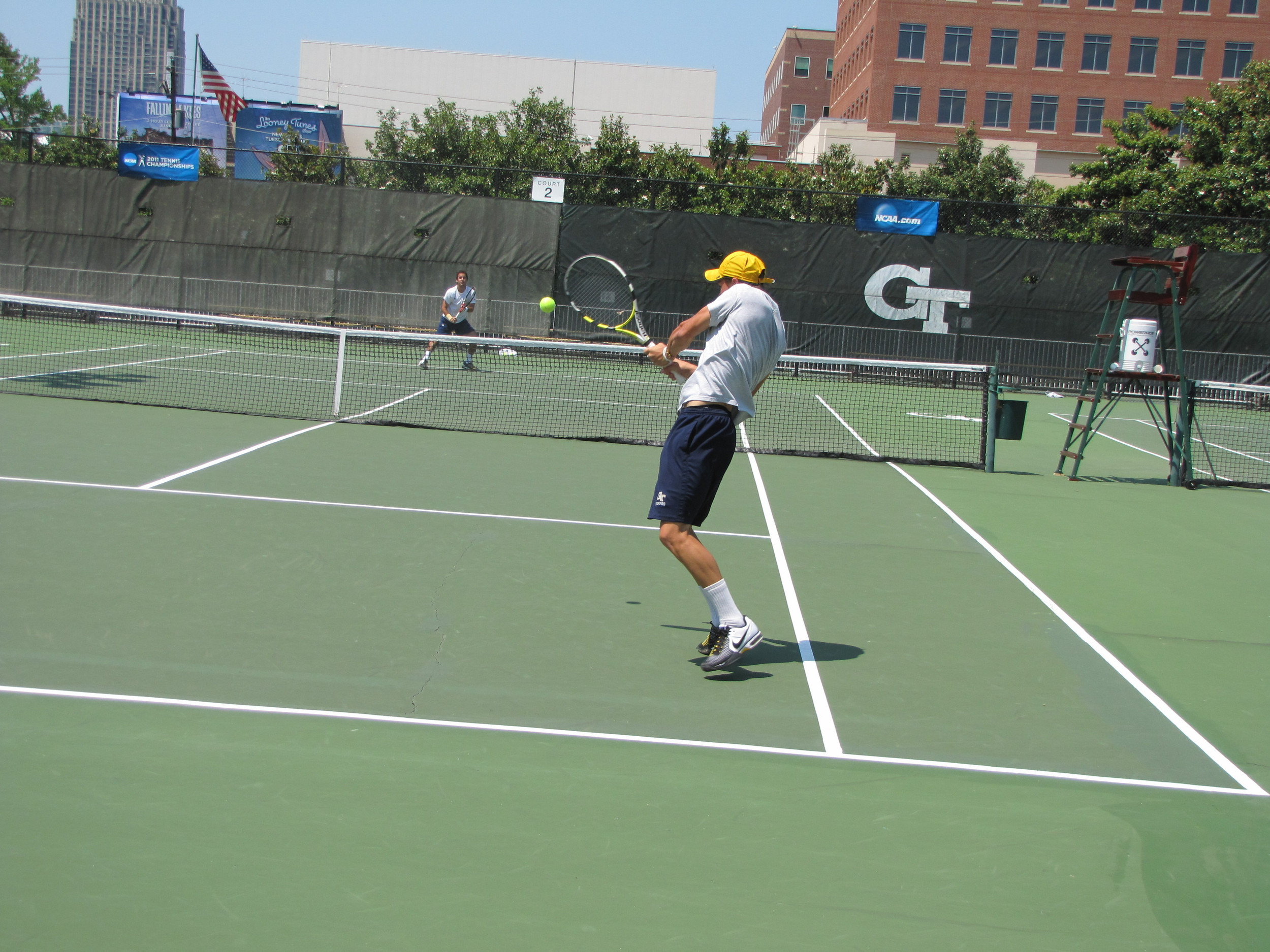 Dean O'Brien at Wednesday's practice, May 11, 2011