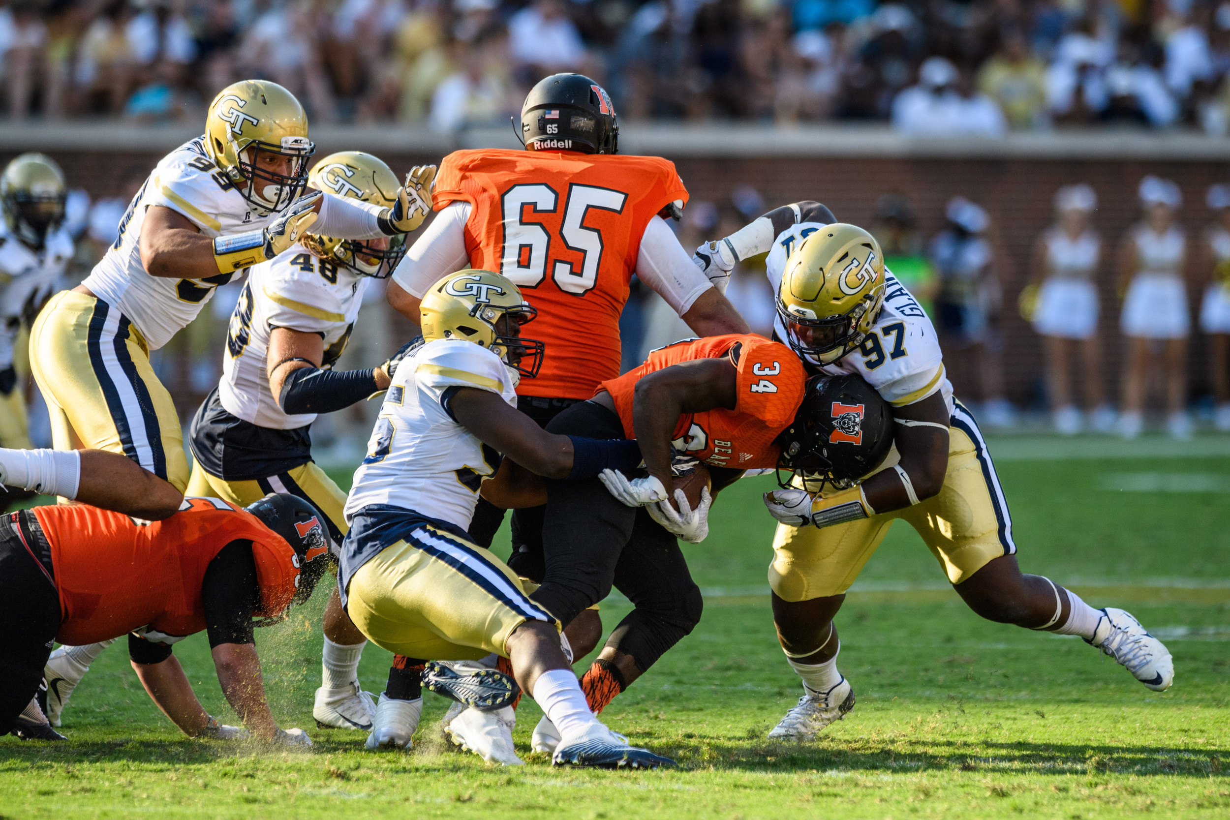 Chase Alford (48), Desmond Branch (99), Brentavious Glanton (97), Tyler Merriweather (95)