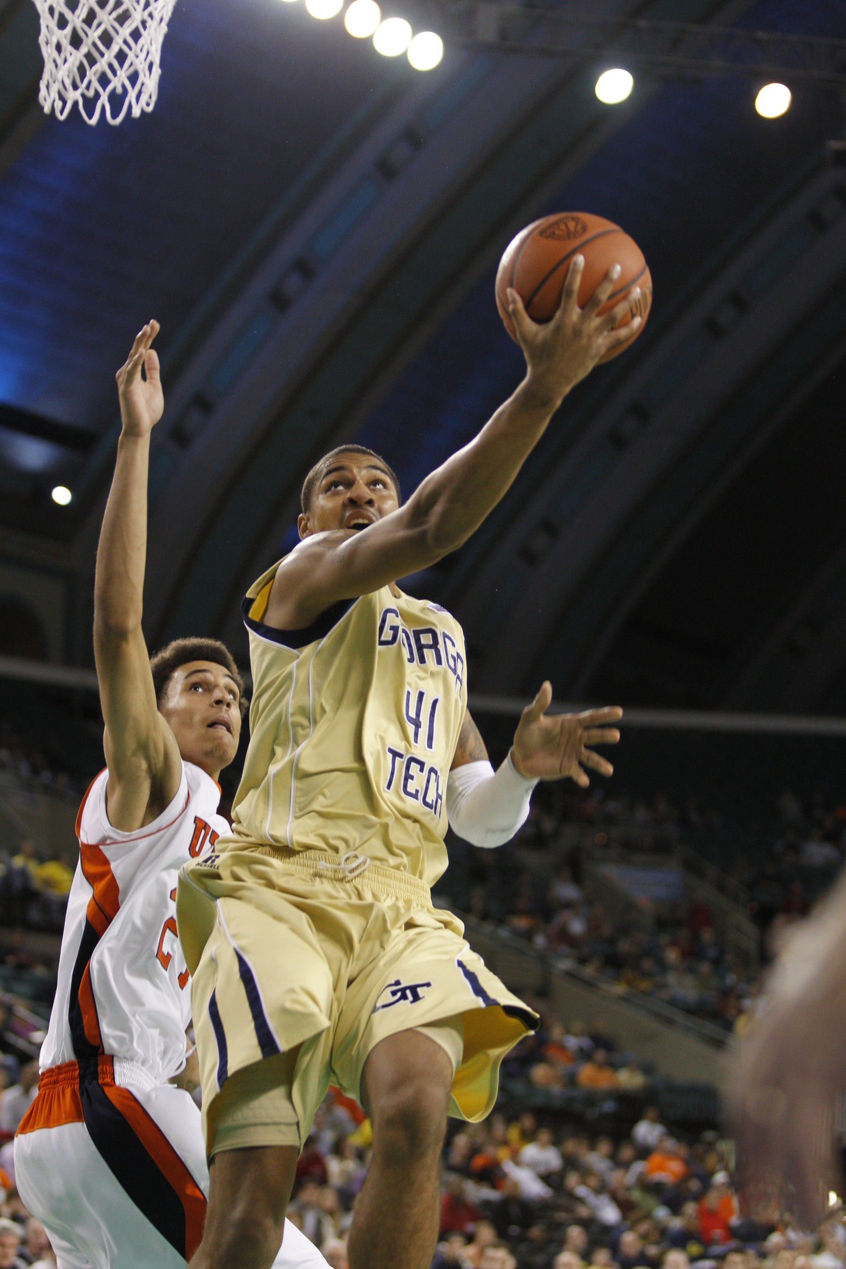 Glen Rice, Jr. - Friday November 26th, 2010. Legends Classic Men's Basketball Tournament