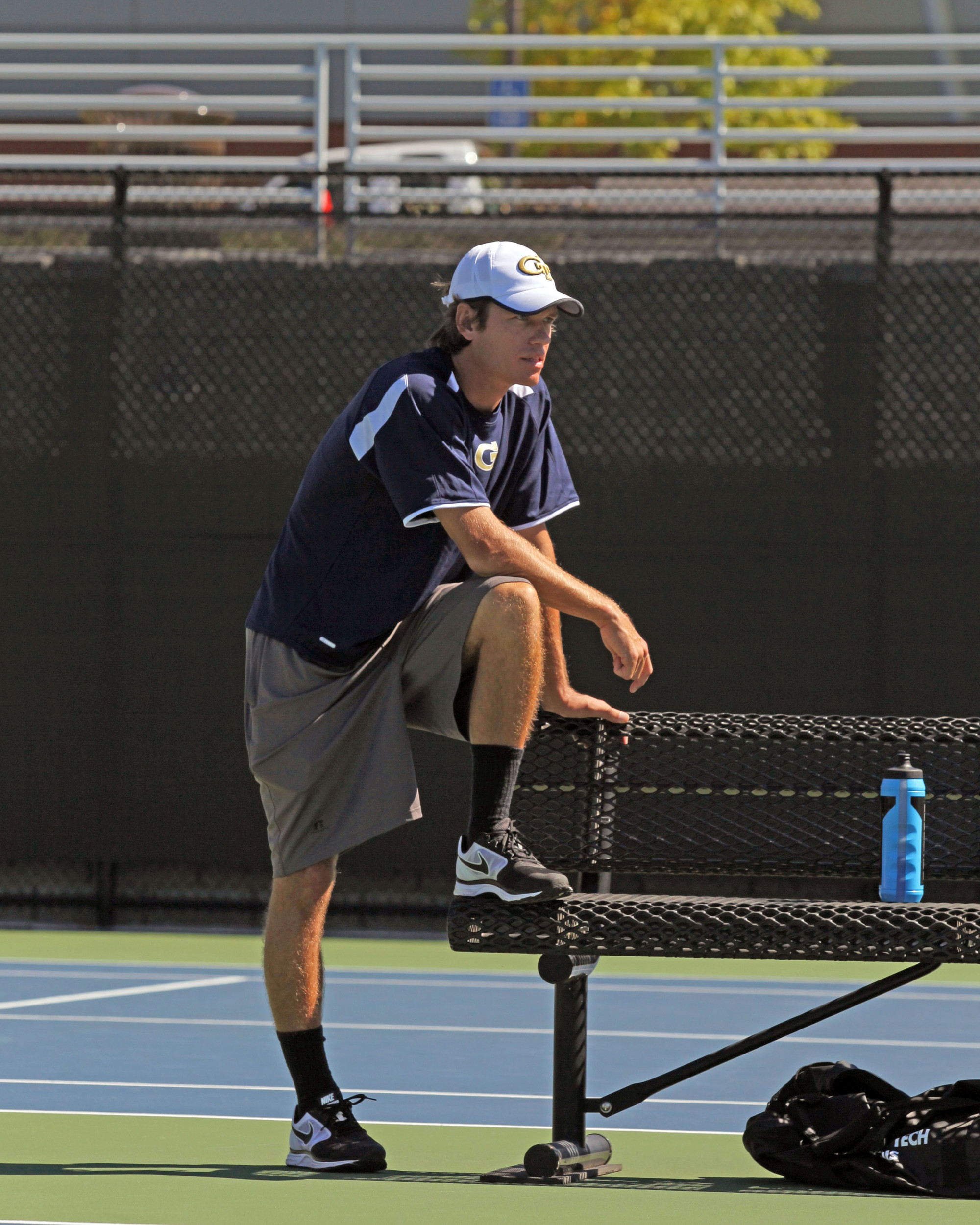 Derek Schwandt at the 2013 USTA/ITA Southeast Regional, Ken Byers Tennis Complex, Atlanta, Ga.