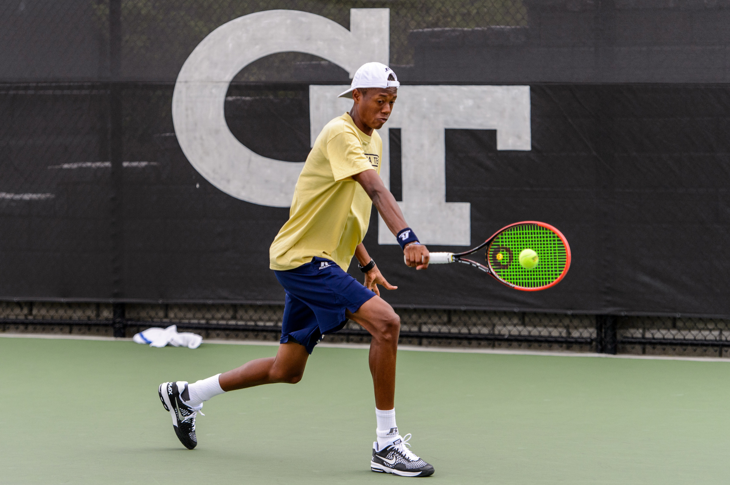 Christopher Eubanks at the Georgia Tech Invitational, September 26-28, 2014, Atlanta, Ga.